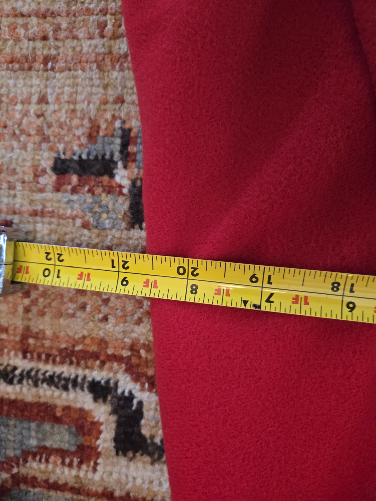 Vintage MCM 60’s 70s Kashmiracle Wellington Red Long Coat Satin Lined Size?