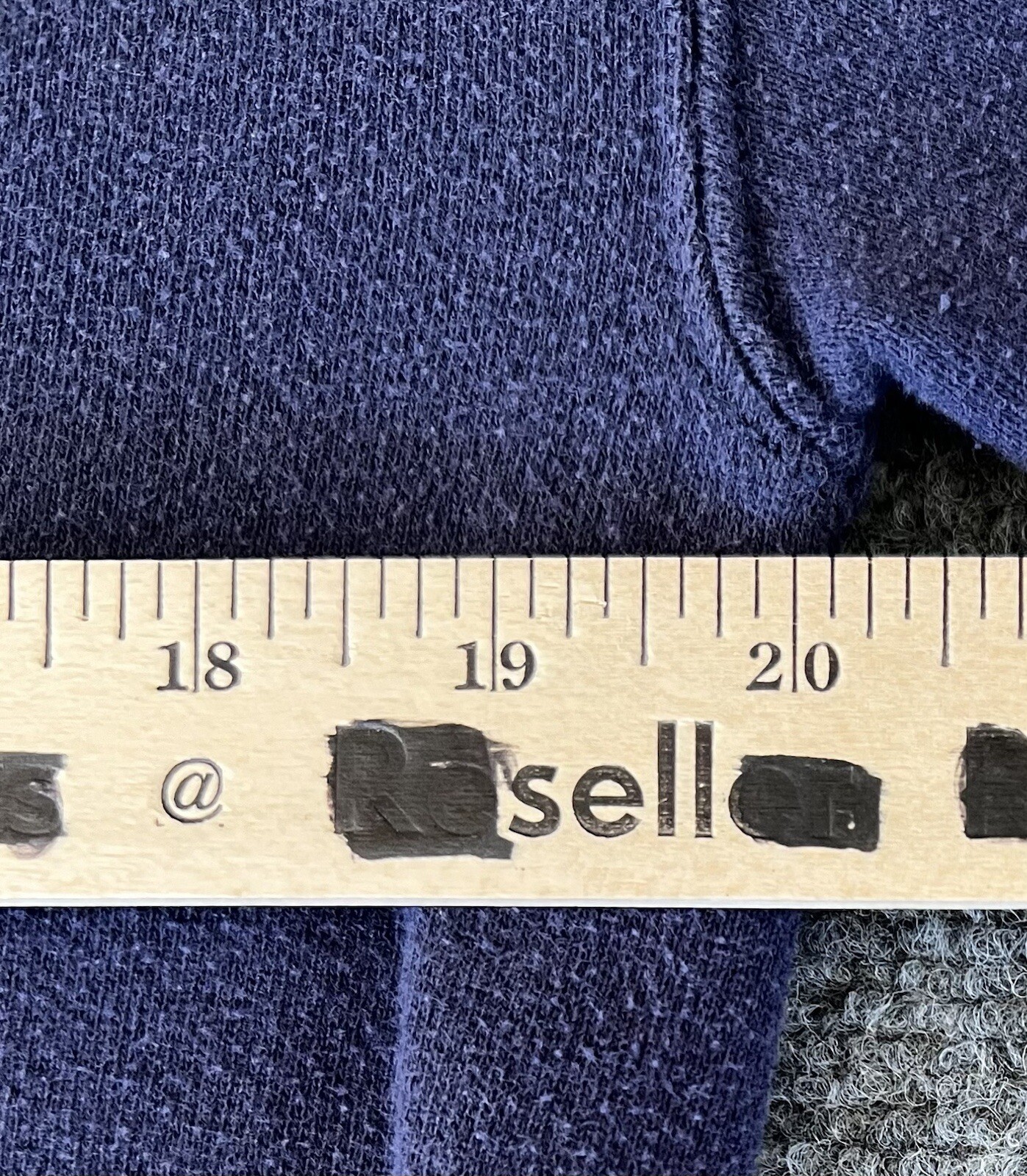Grandmacore VTG Sweatshirt Blue Quilt Patch Cabin Large Crewneck Pullover