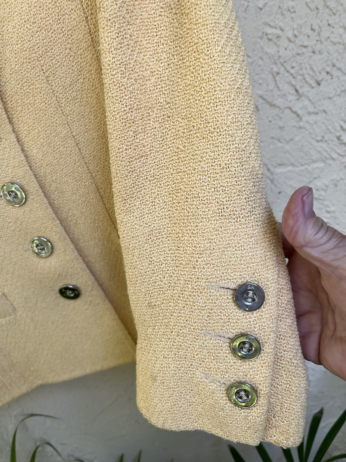 Sonia Rykiel Paris Vintage Lightweight Jacket Blazer Sherbert Orange S Buqle