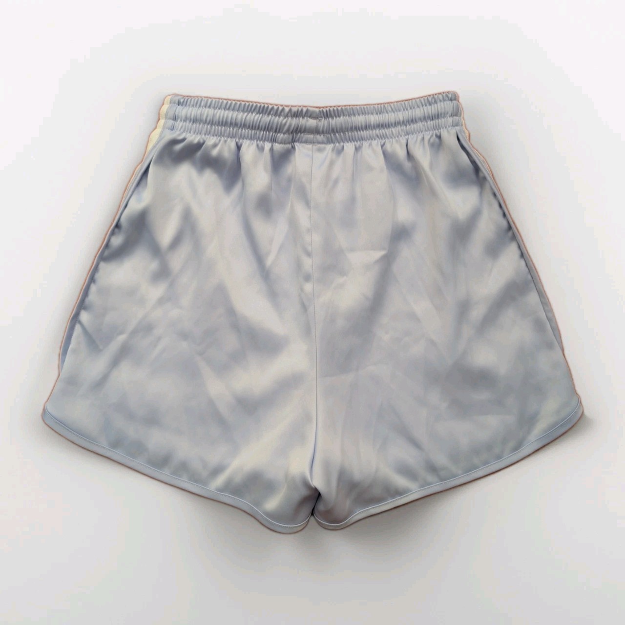 Adidas Glanz Satin Sprinter Shorts XS Lilac Running Womens Casual Vintage Sports