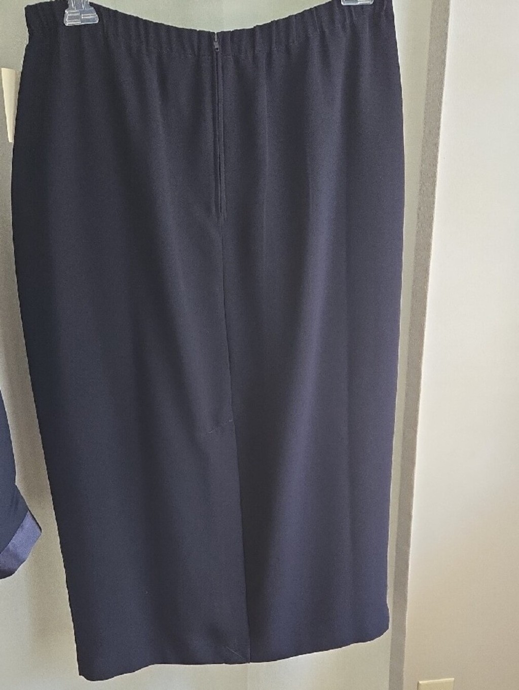 NWT Vintage Danny & Nicole 16P Navy Skirt Suit Deadstock