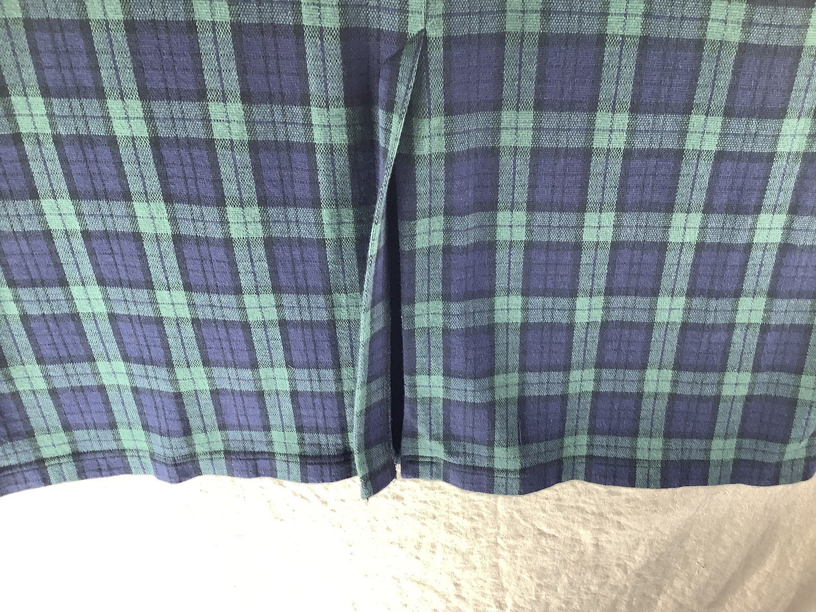 Vintage Bechamel Women’s XL Cotton Plaid Jumper Classic Preppy Retro Workwear