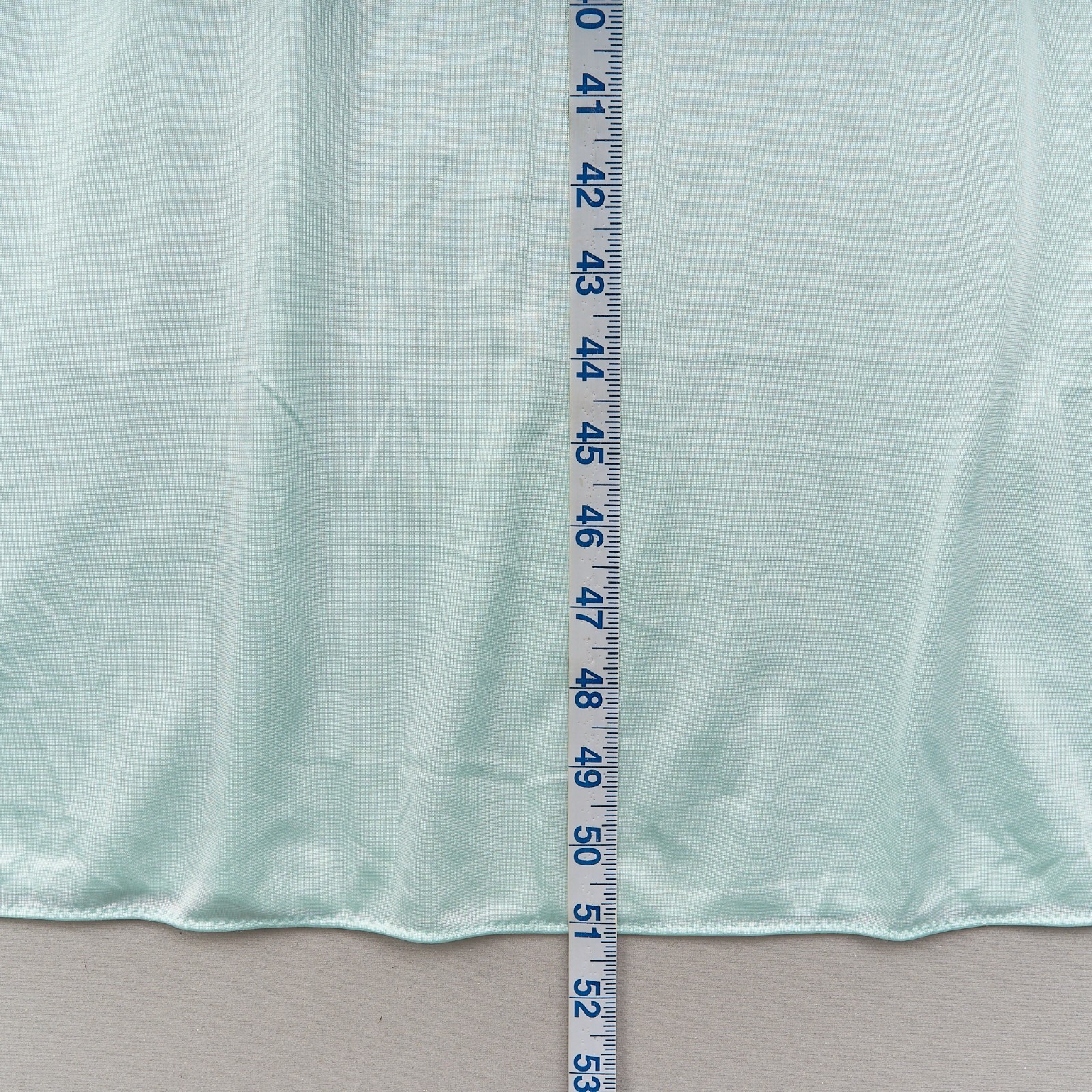 Vintage Vanity Fair Nightgown XS Mint Green Nylon Lace Bow Embroidery 51″