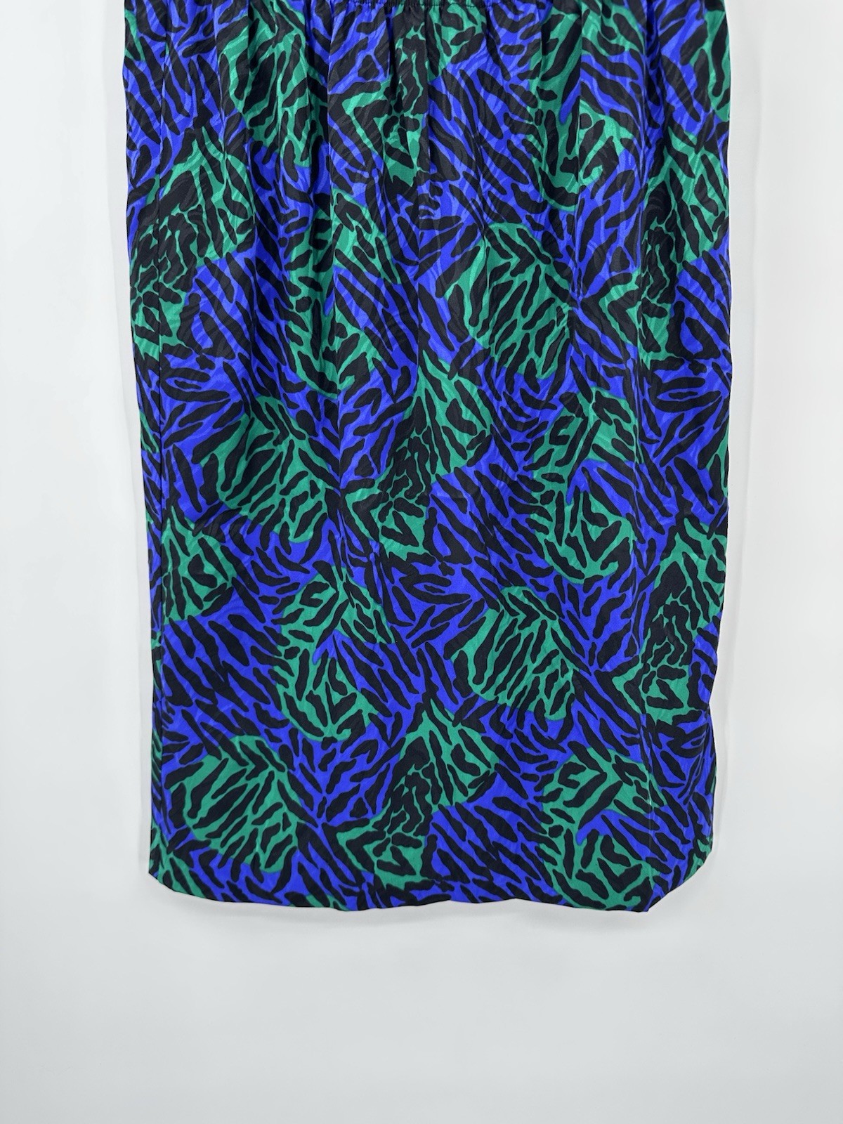 vintage 90s Y2K 2 piece skirt suit business 8 green purple office siren