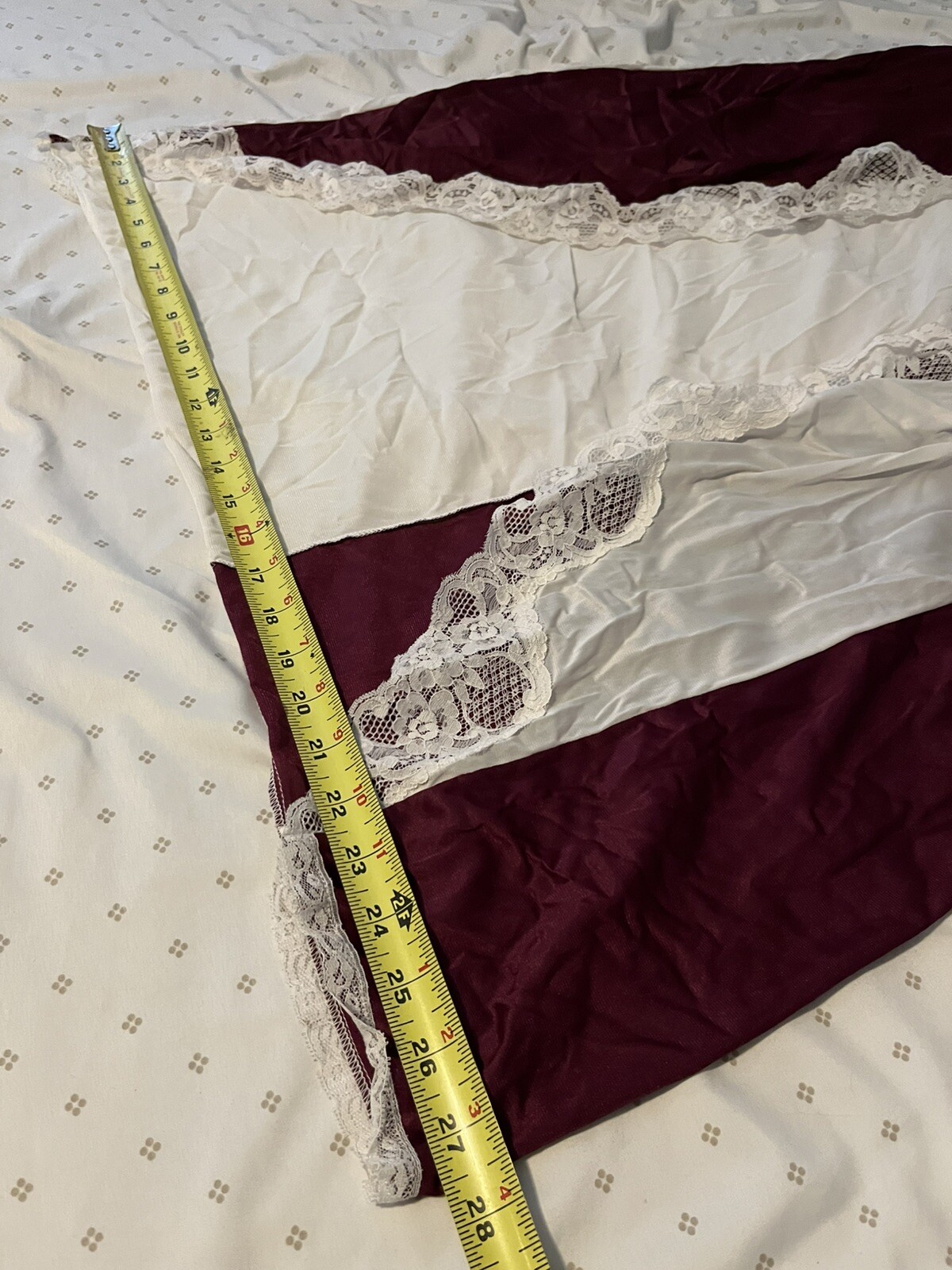 Vintage Tricot Jenelle of California long nightgown rare design SZ S Multicolor