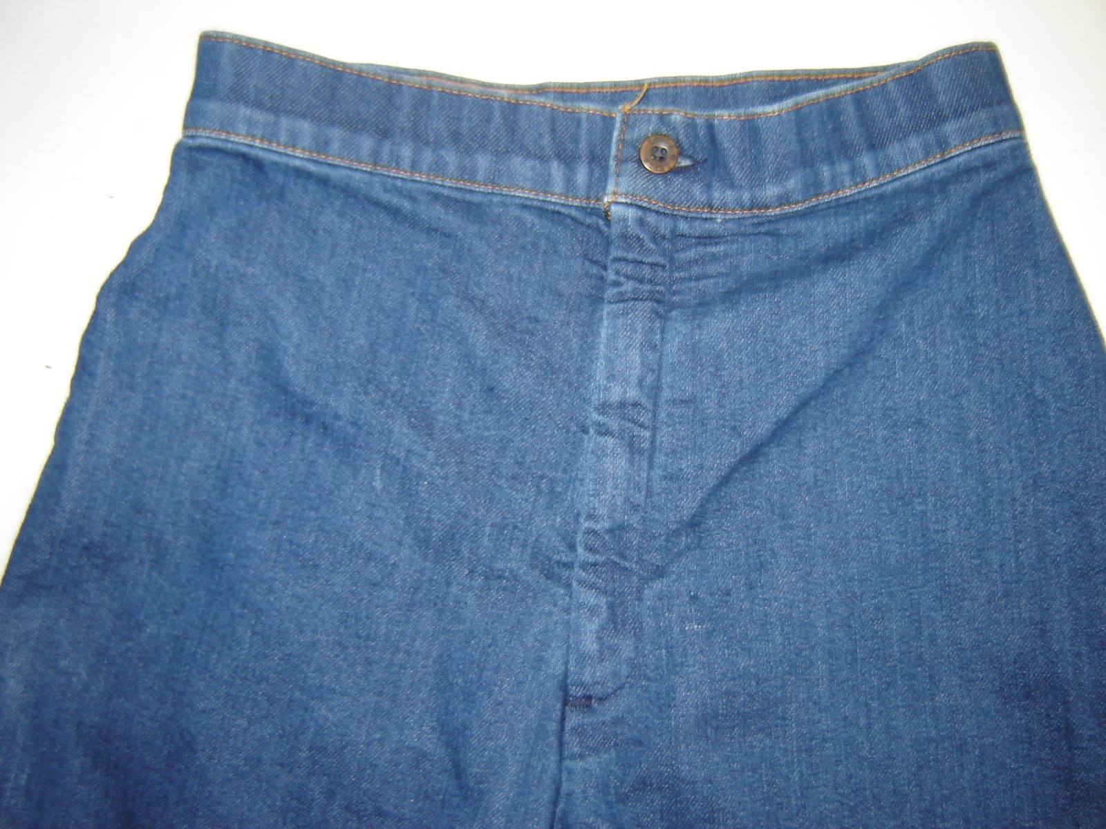 Levi’s Vintage Orange Tab Bareback Wide Leg Jeans No Pockets 26×33