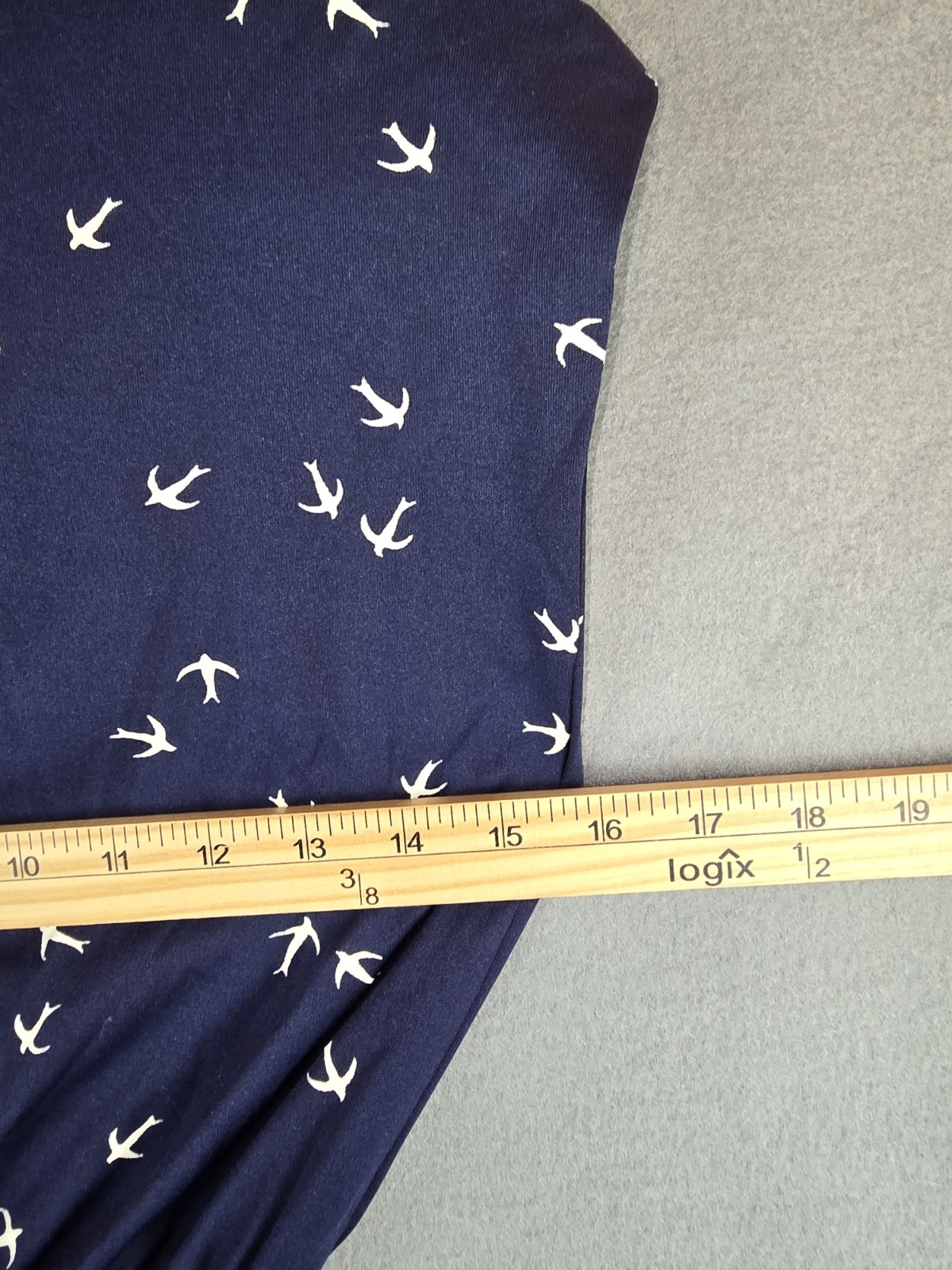 Vintage 60s 70s Union Made Belted Shift Dress Size 8 Navy Mod Retro Knee Length