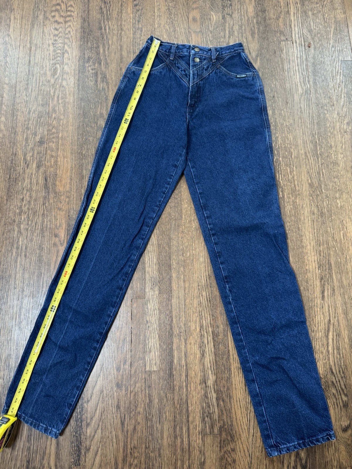 Vintage Rocky Mountain Clothing Co Jeans High Rise Western 9/10 Rockies 24 Waist