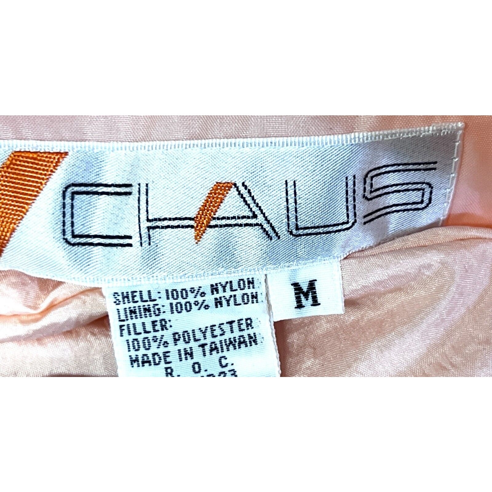 VTG 80s Chaus Ski Suit Pink 3Pc Nylon Jacket Sweater Pants Set S/M