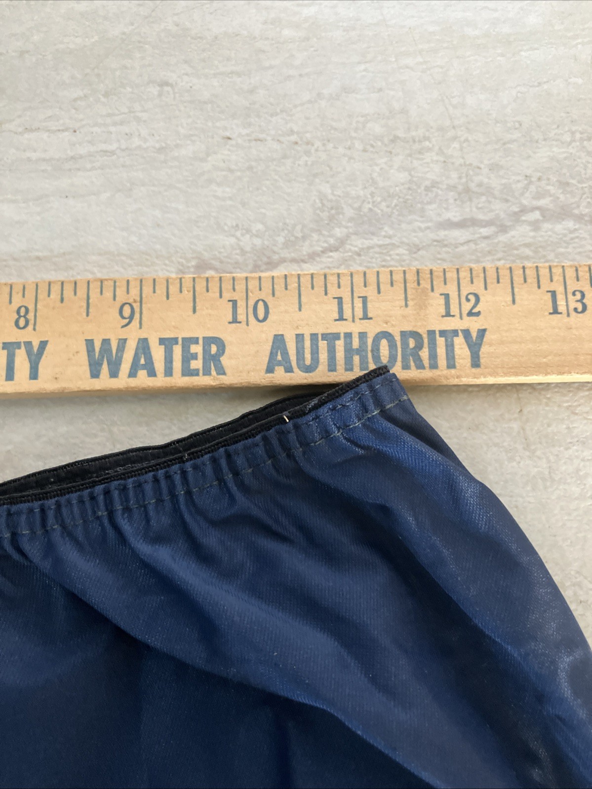 Half Slip Vintage Lingerie Nylon American Maid Skirt Liner 60s Navy Blue Medium