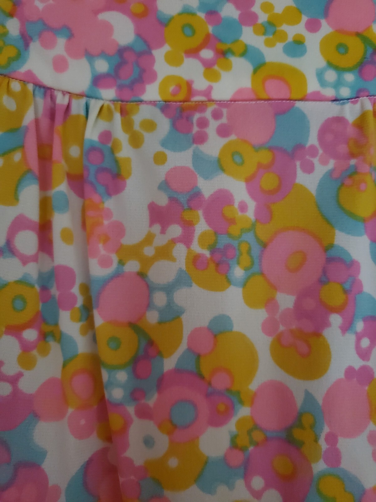 vintage dress 60 70s 80 poly mod hippie retro hippy granny A Lady Petite Fashion