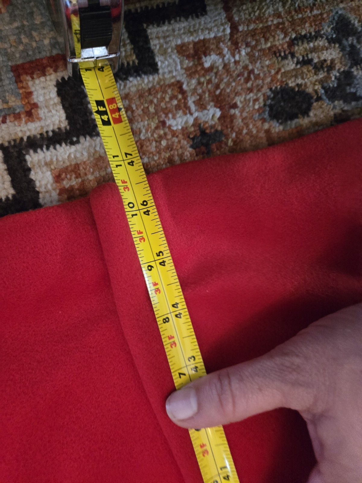 Vintage MCM 60’s 70s Kashmiracle Wellington Red Long Coat Satin Lined Size?