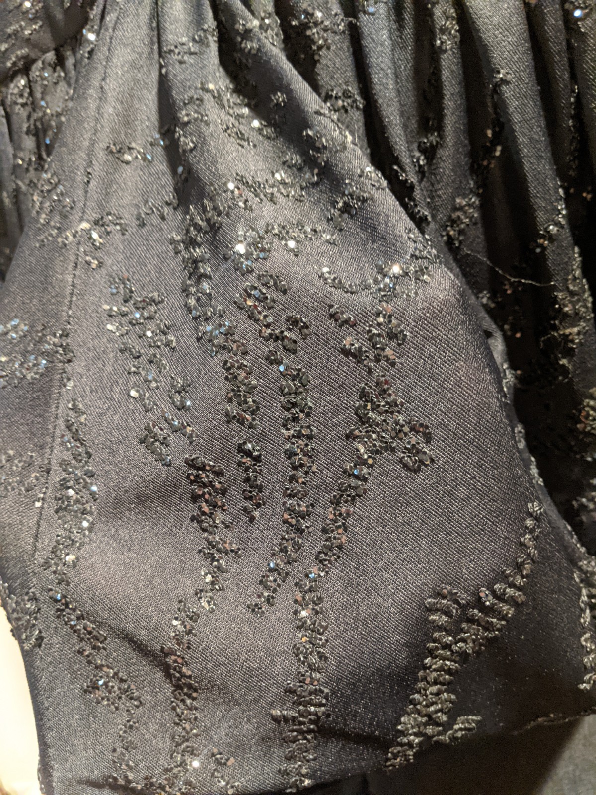 Yvonne Jacovou At Cornelius Sequined Batwing Dress Coat