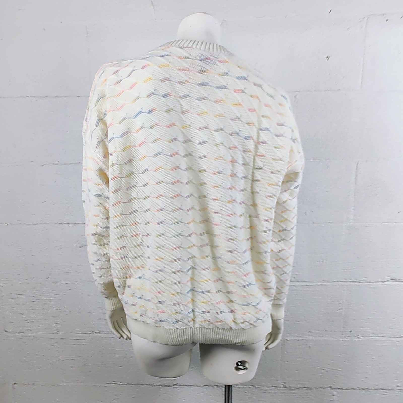 Arielle Vintage 80’s NOS Woman’s Pastel Sweater Size 44 (XL)