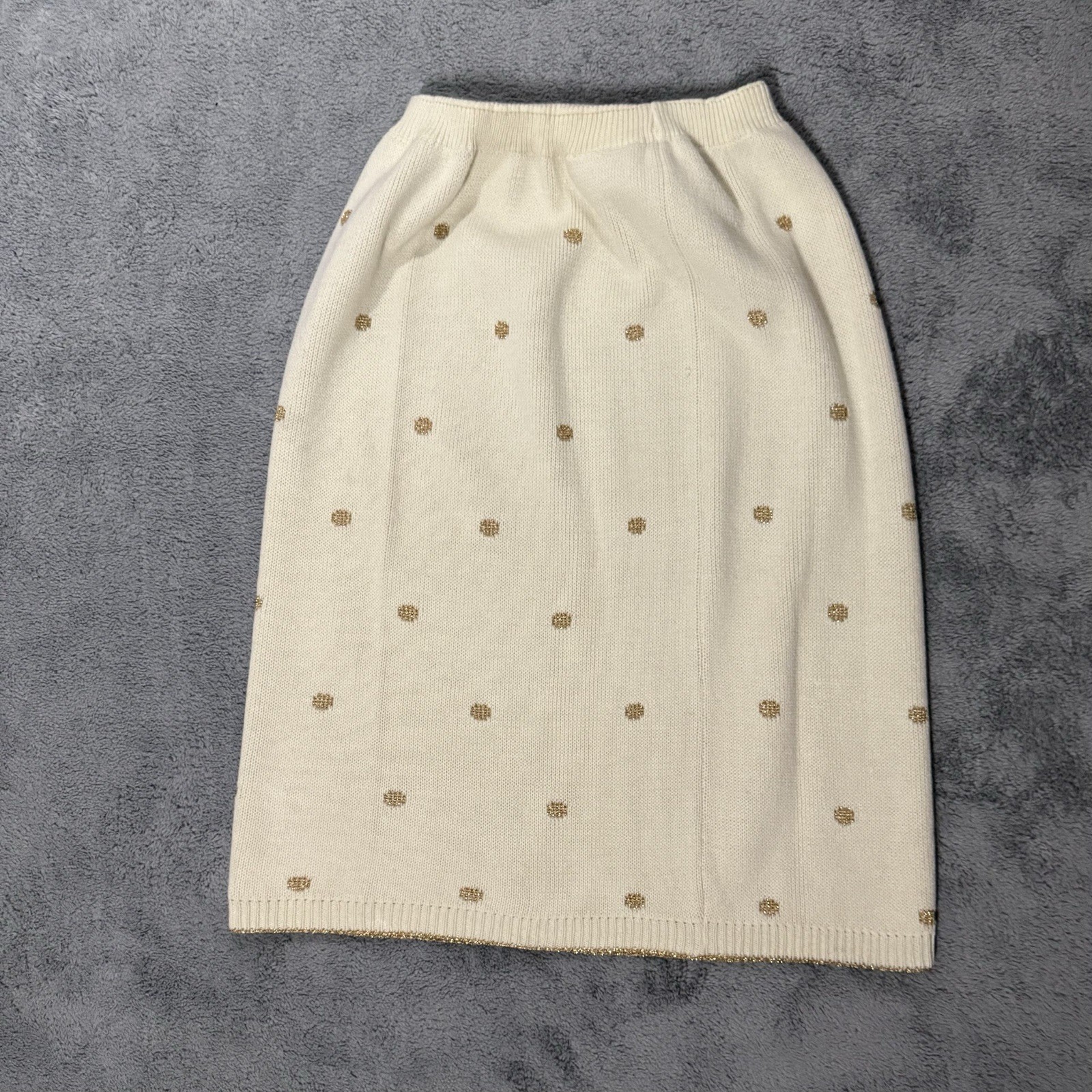 Mademoiselle Sweaters Knit Vintage Women Skirt Top Cardigan Sweater 12/14 Read