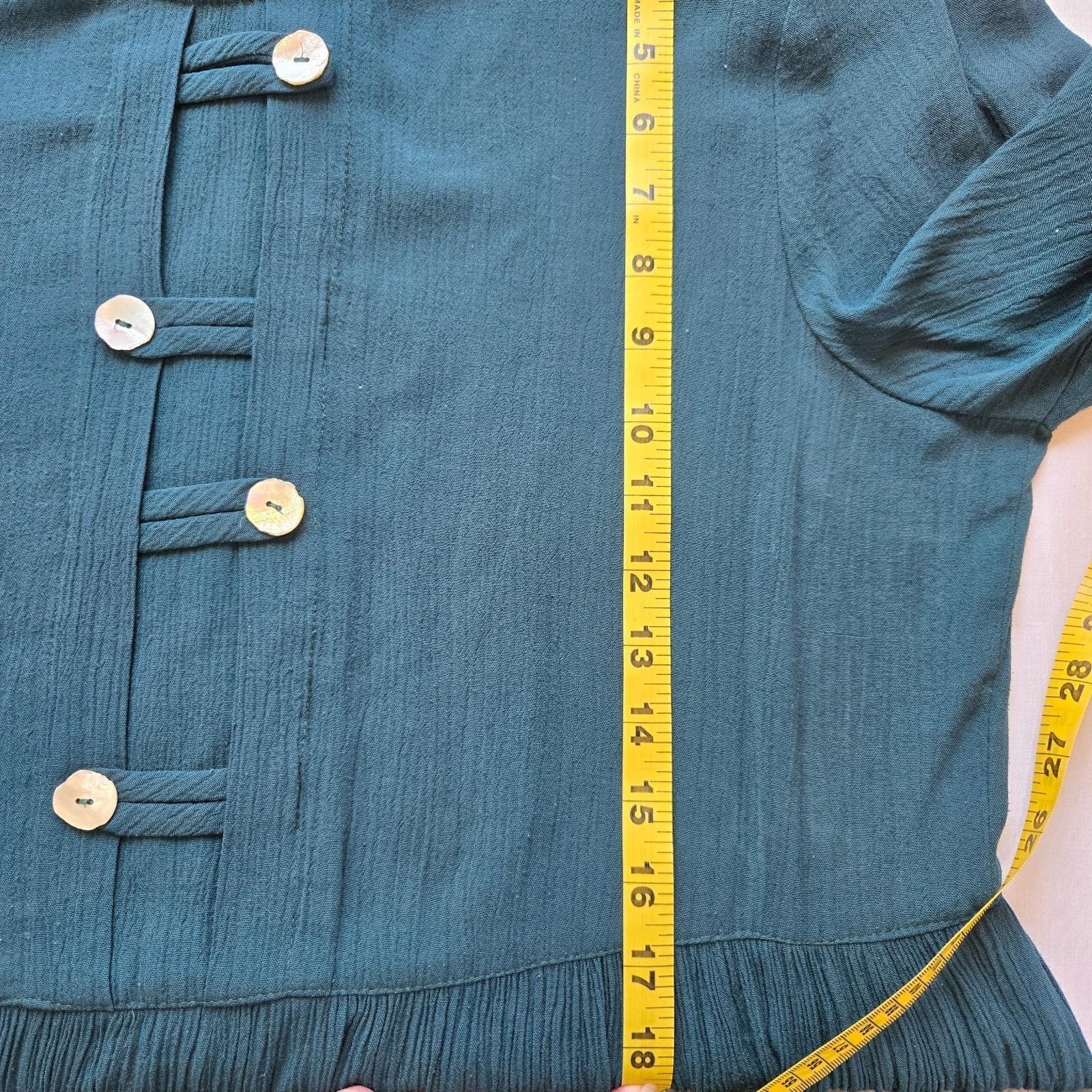 Womens L Molly Malloy Dress Cottagecore Detailed Beauty Prairie Comfort Pockets