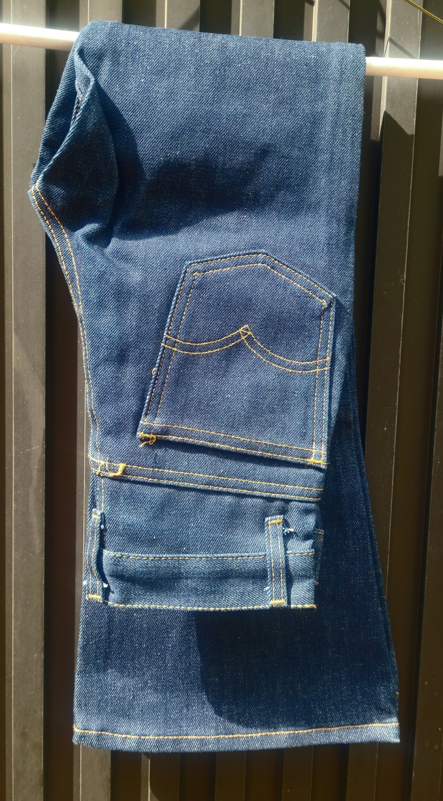 VTG Levi’s 551 14 Dura Plus W24 X 27L 10″ Big Bell Bottom Deadstock Orange Tab