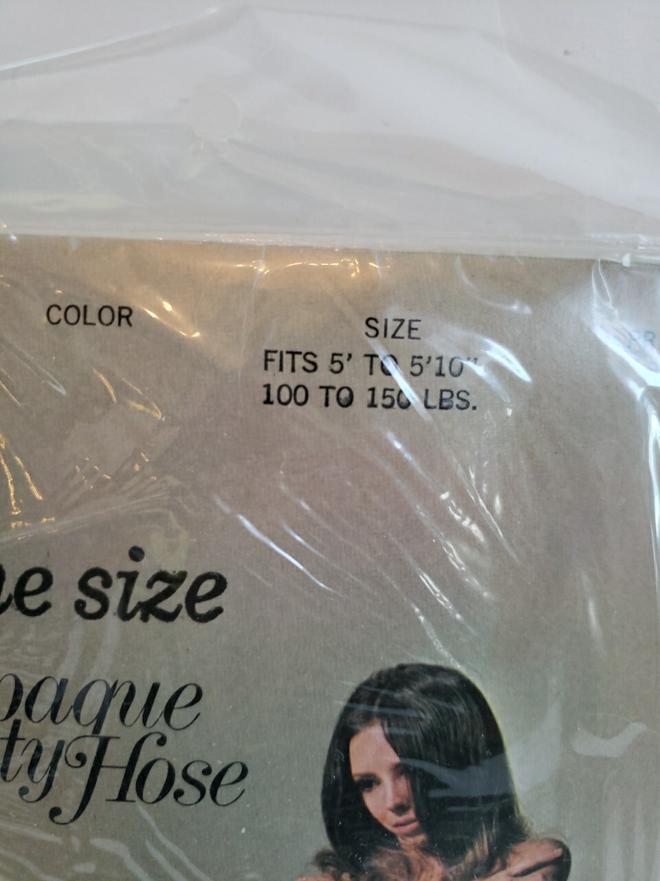Vintage Mod 1960s London Legs Nylons Tights New NIP Purple Yellow One Size