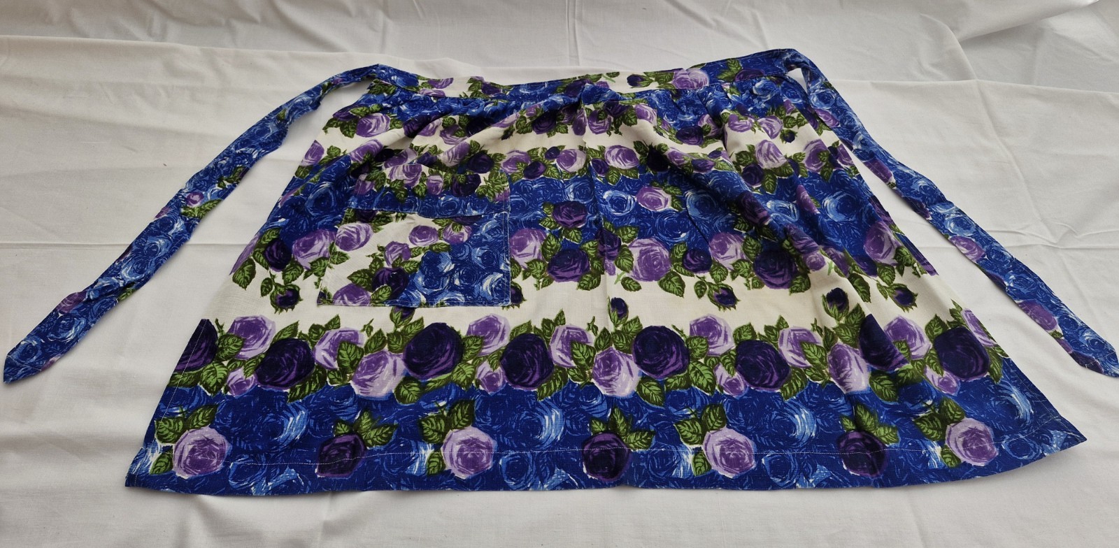 6 x Vintage Half Aprons Bundle | 60s 70s | Cotton Floral Retro