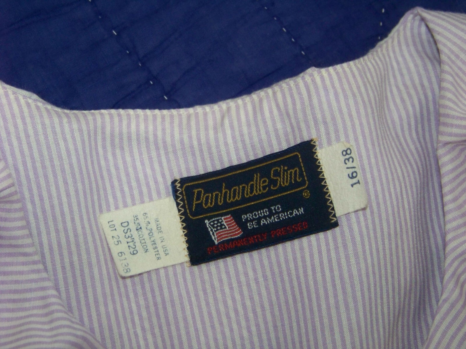 Vintage Panhandle Slim Pullover Top – Flutter Sleeves – 16/38 (See Measurements)