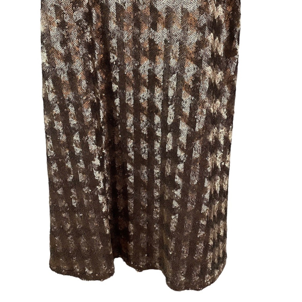 TALULA Aritzia Canterbury Sequin Dress Gold Size XS