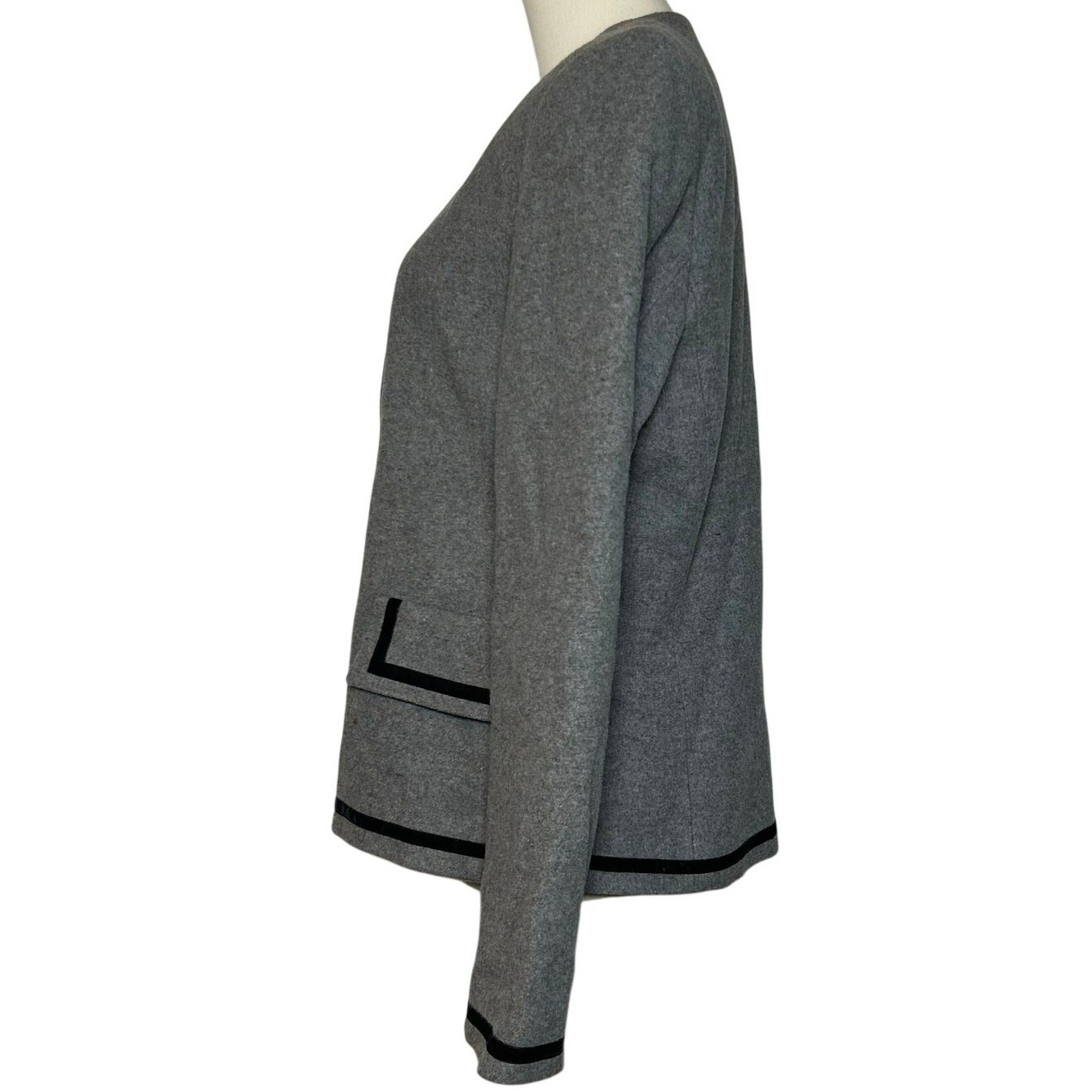 VTG 90s Y2K Harve Benard Wool Cashmere Blazer Jacket M Grunge Minimalist Preppy