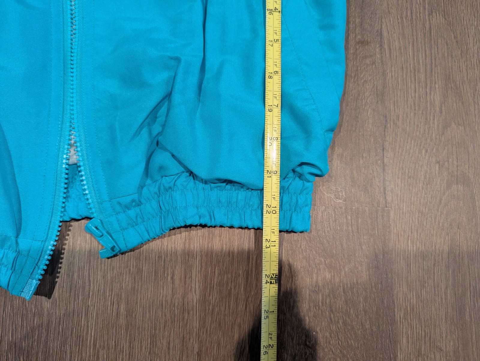 Vintage 80s 90s Avait Sportif Teal Blue Windbreaker Track Suit W Petite Medium