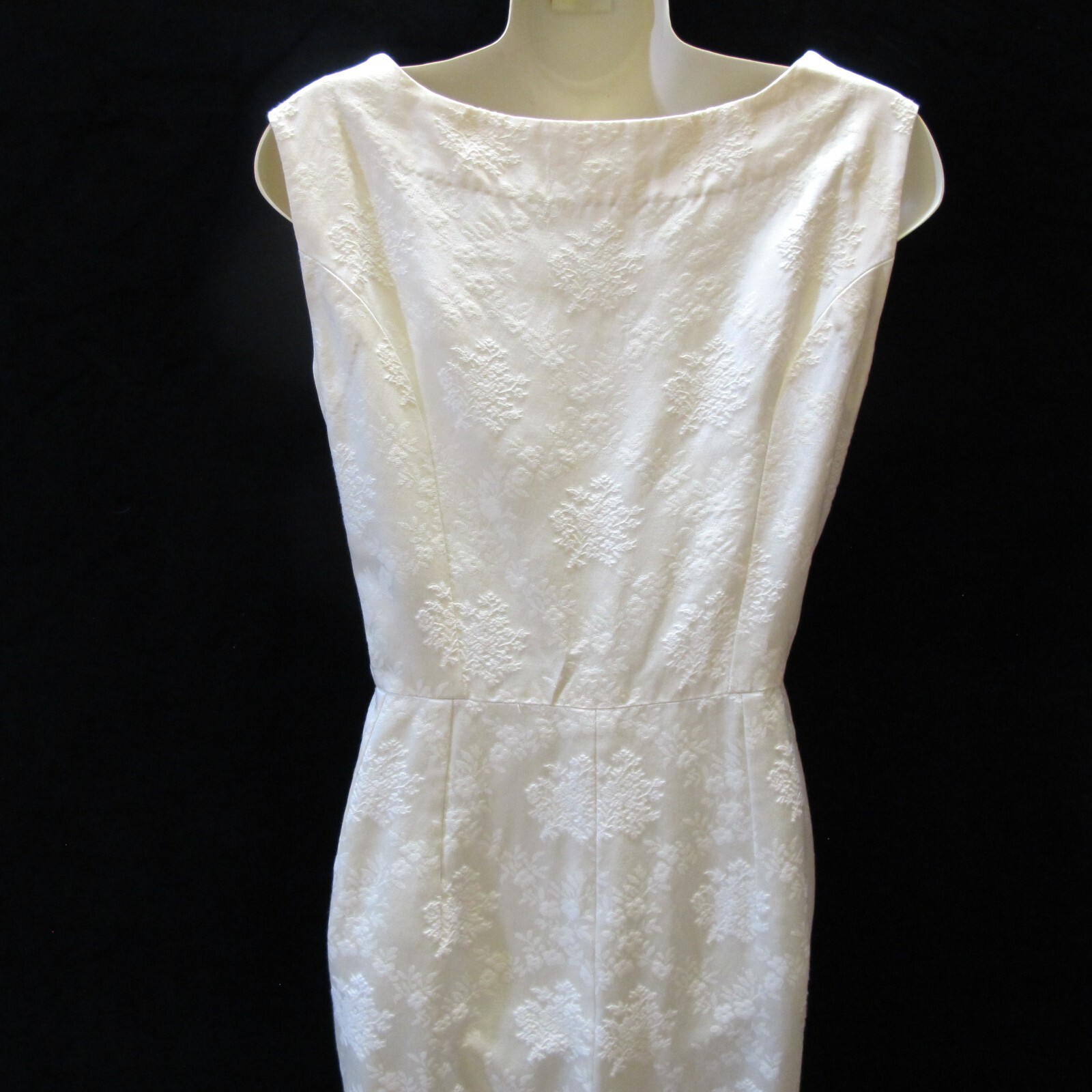 Vintage 1950’s Women’s Wedding Dress w/ coat (H0051)