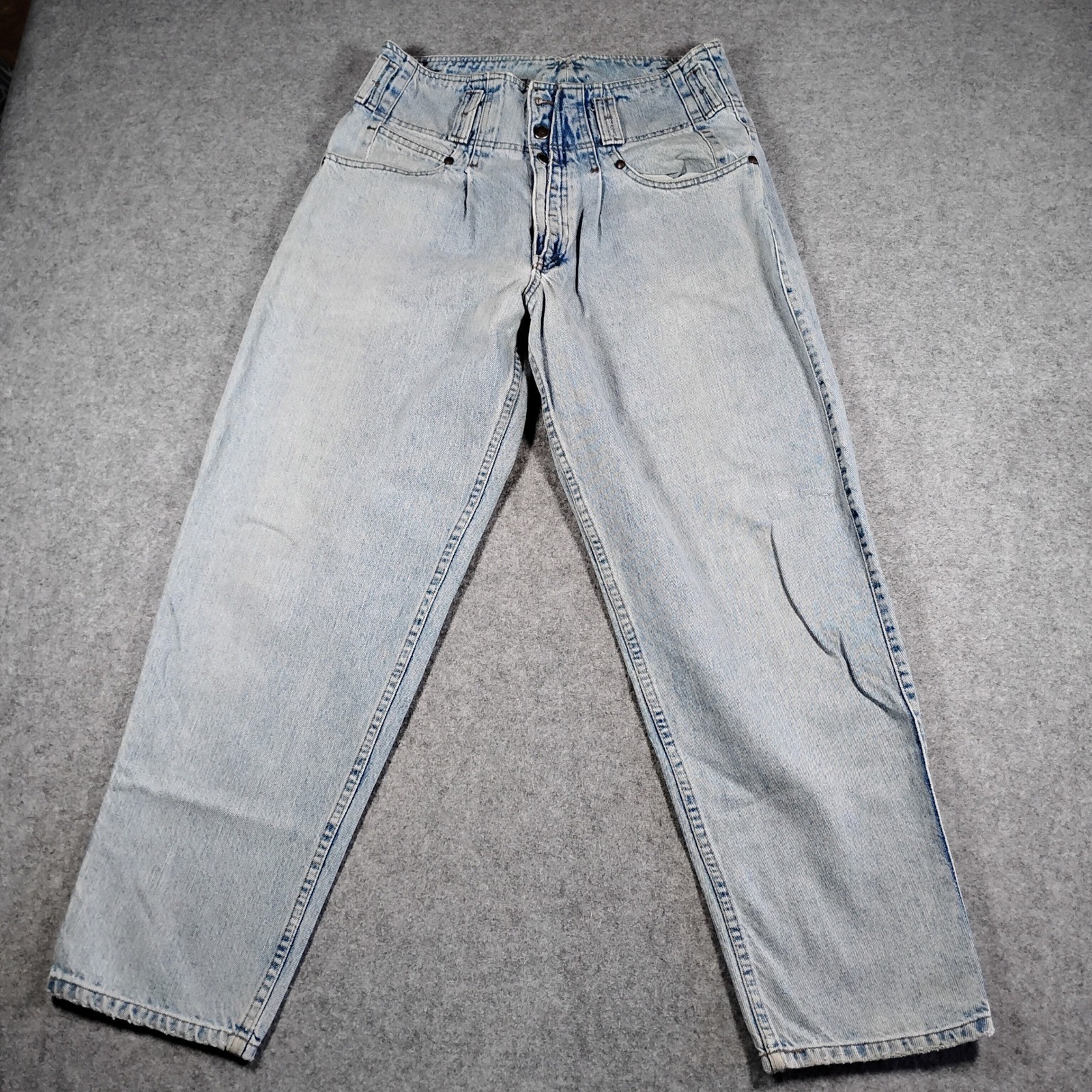 Vintage Levis SilverTab High Waisted Tapered Jeans Light Wash 34×29 40608-0711