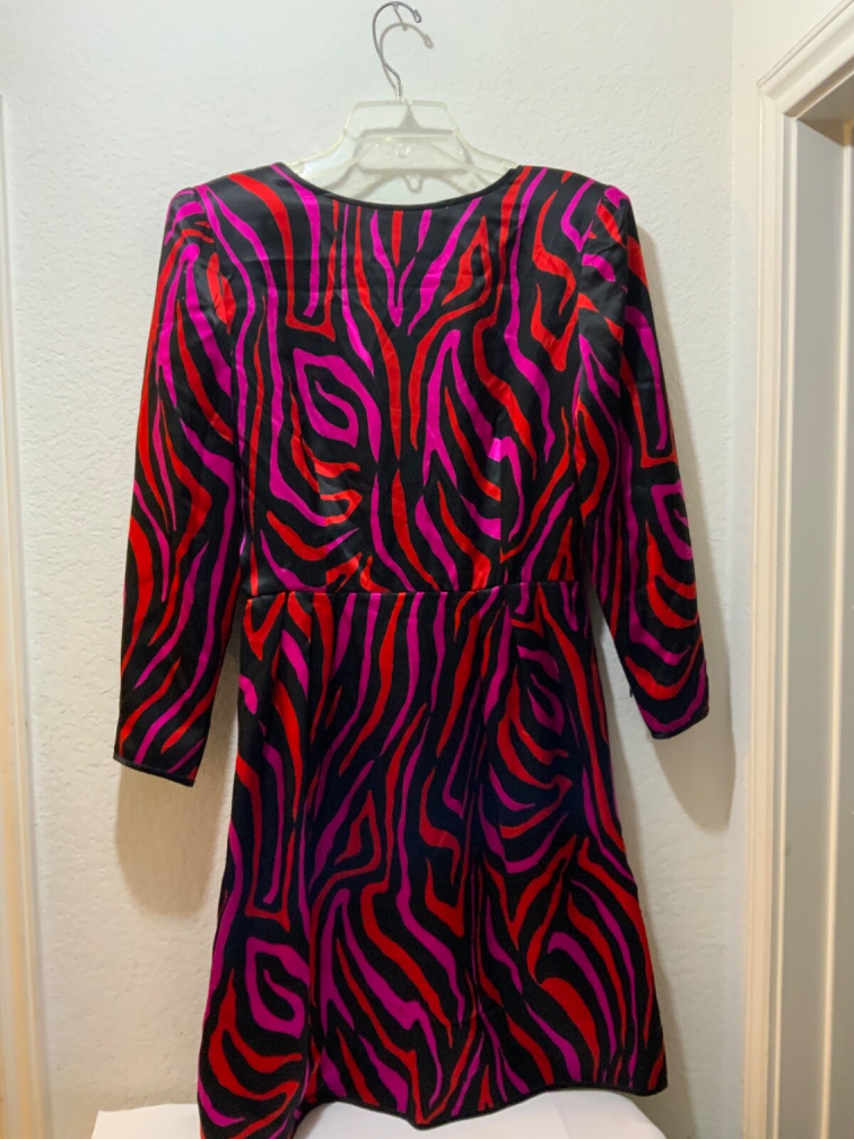 Vintage 100% Silk Stanley Platos Martin Ross Women’s Dress Size 12 USA