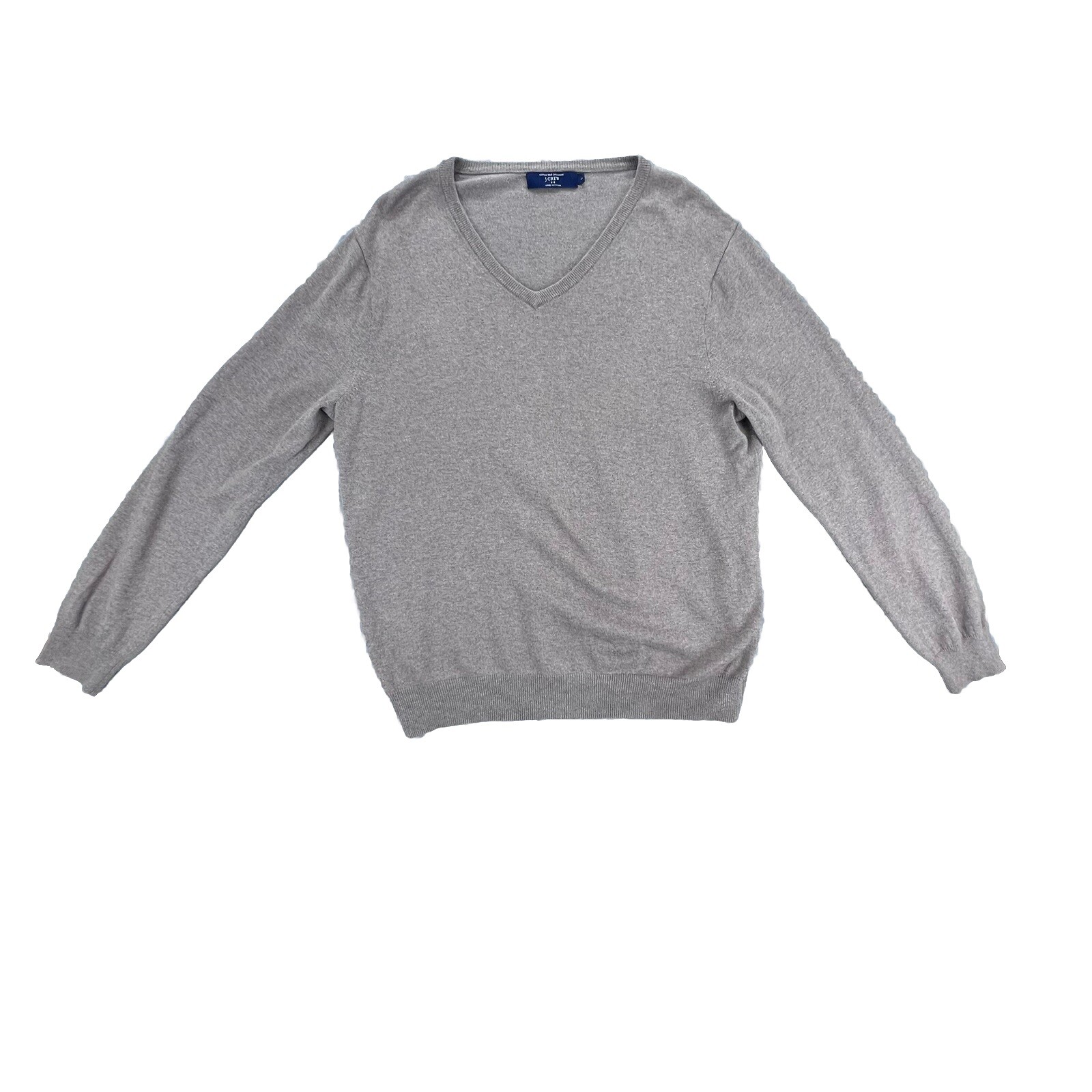 J. Crew Vintage Cashmere Cotton Blend Sweater V Neck Women’s Large