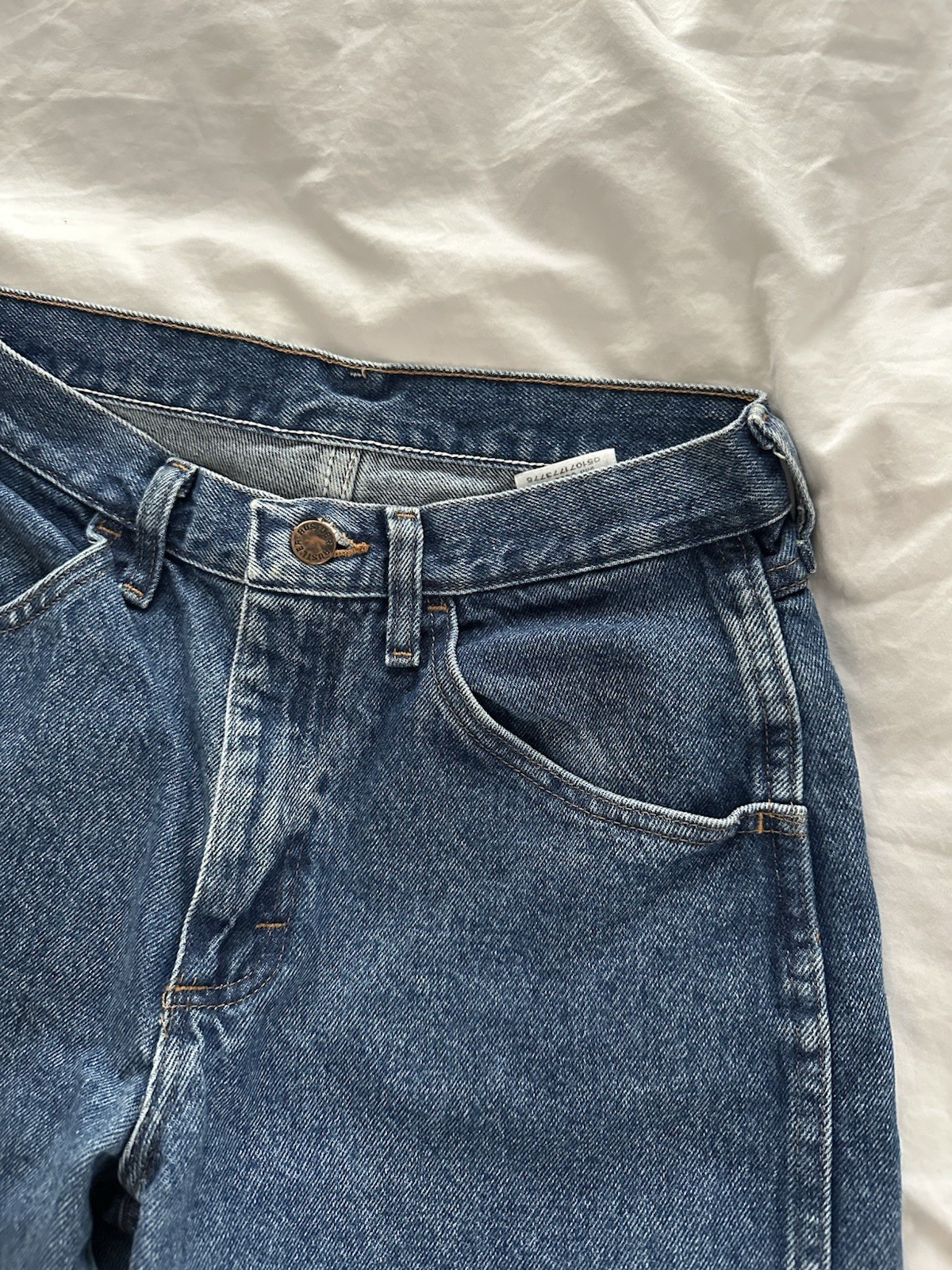 Rustler Vintage High Waist 90s StraightJeans Medium Wash 25 Waist