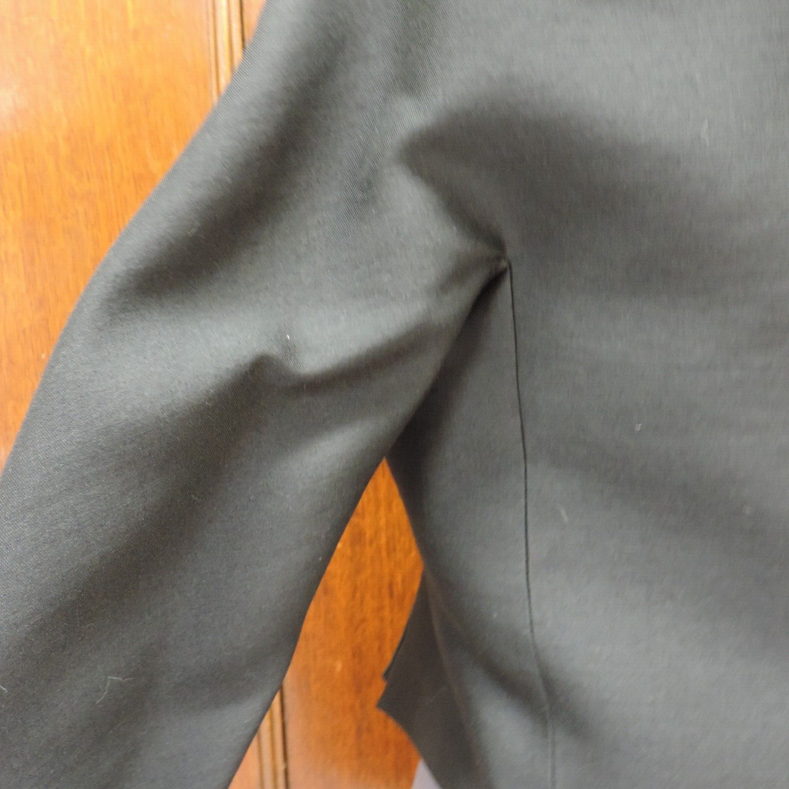 1960’s Bartelstein’s Black Wool w/Braided/Beaded Trim Short Jacket B39
