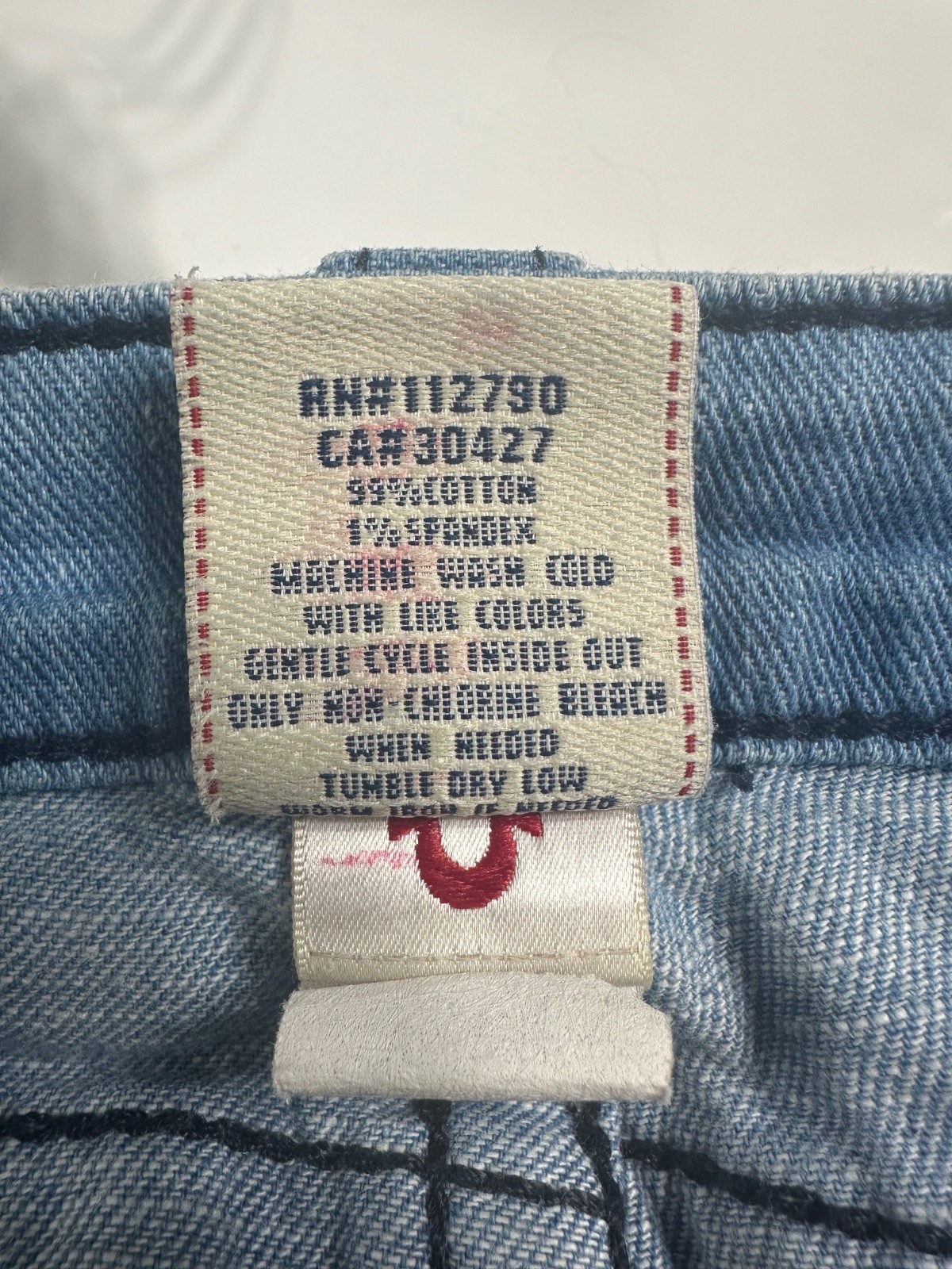 Women’s True religion patchwork low rise flare jeans size 29