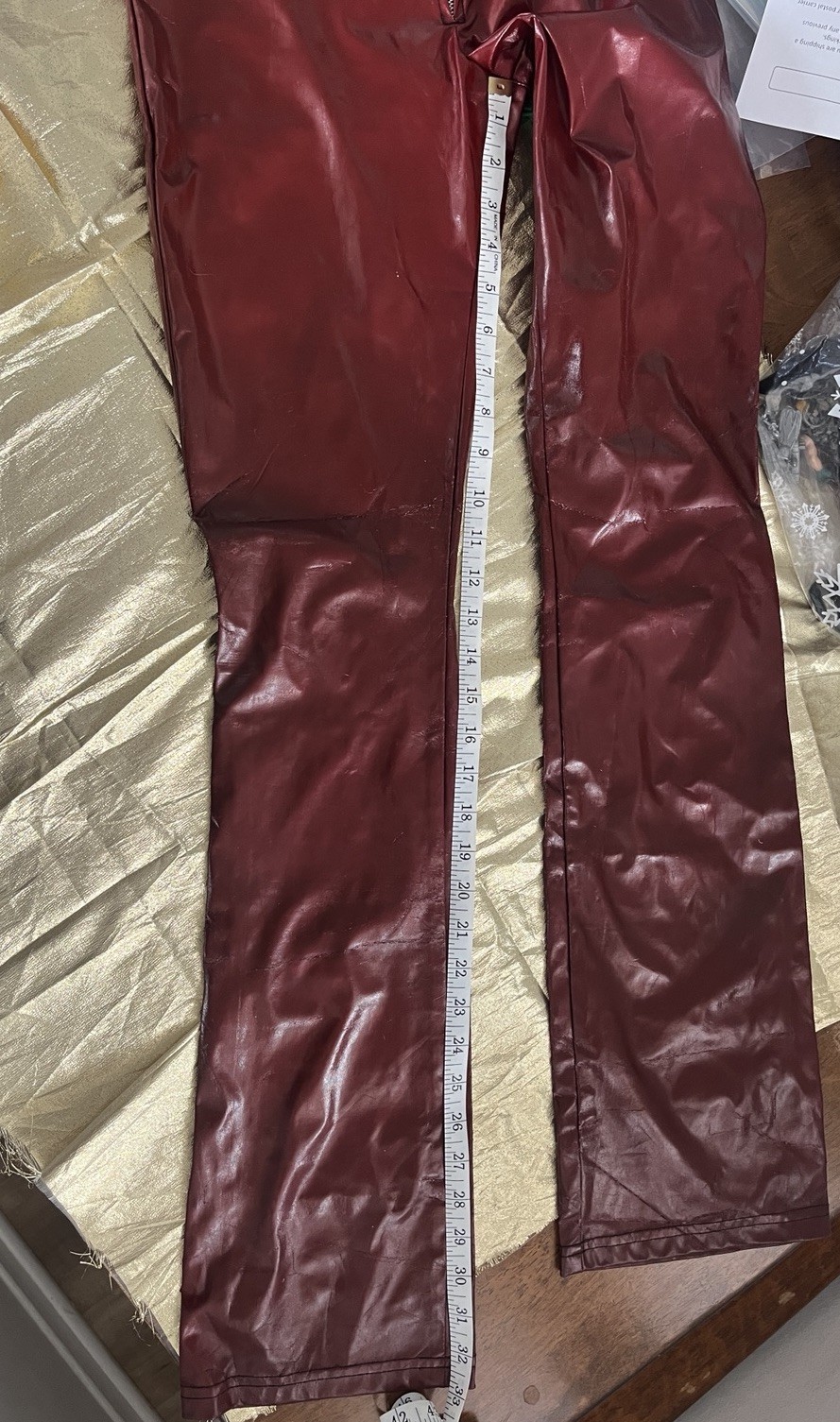 Vintage Serious Vinyl Pants 1990s