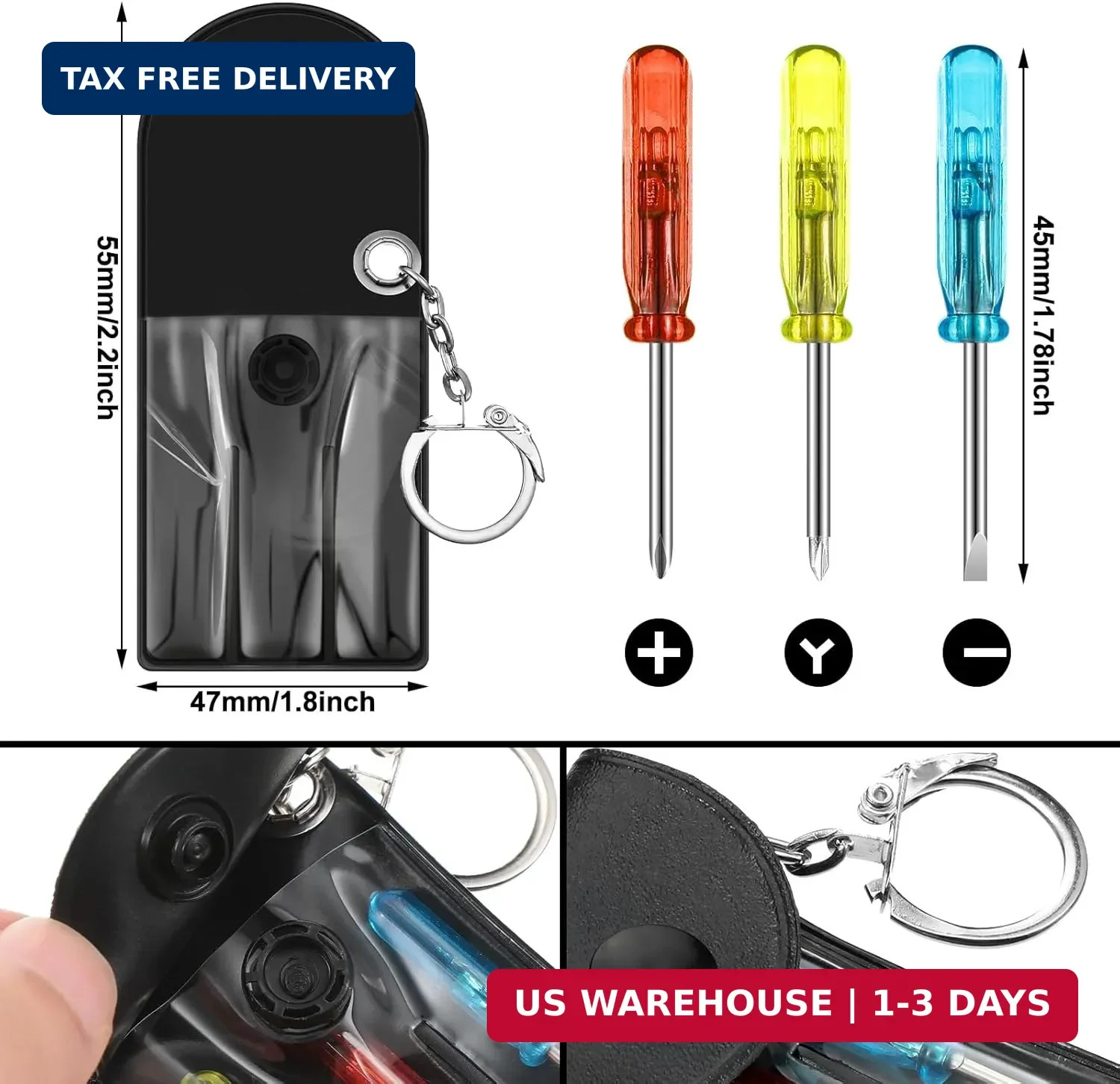 108 Pcs Mini Construction Helmet Keychains Tape Screwdrivers Tool Adult Me