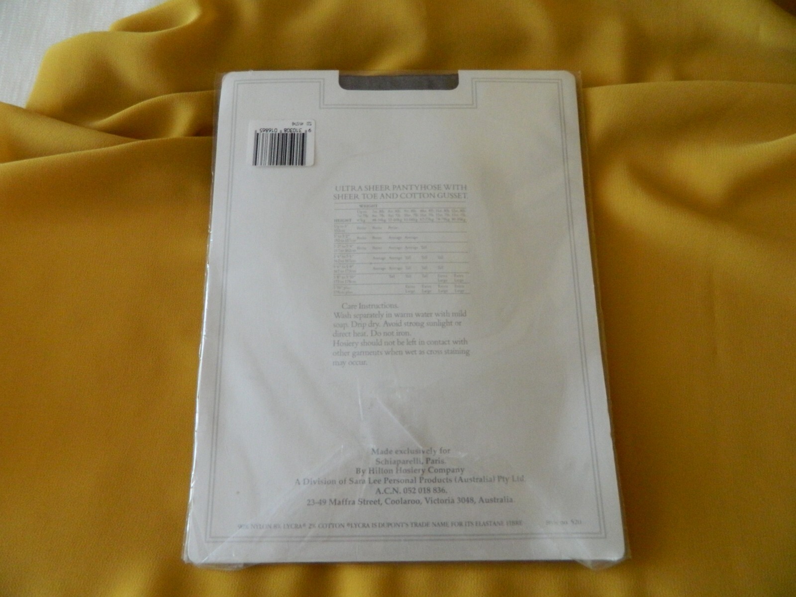 SCHIAPARELLI Paris Pantyhose Ultra Sheer SHADOW Pet,CHATEAU Pet,MYSTIQUE Ave,