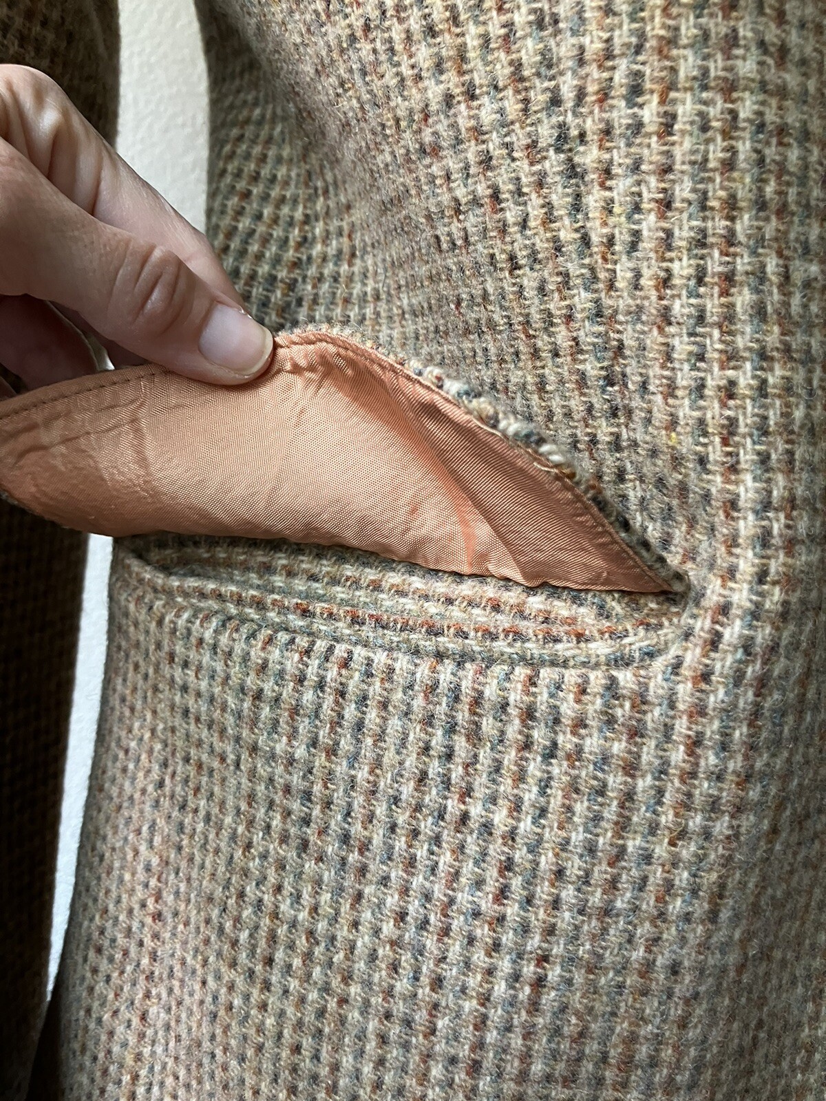 Vintage ‘80s Just for Joseph Magnin Multicolor Tweed Blazer 100% Wool ILGWU L