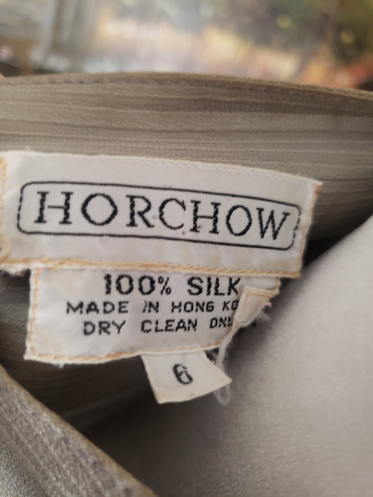 Vintage Silk Midi Dress 40’s/50’s Horchow