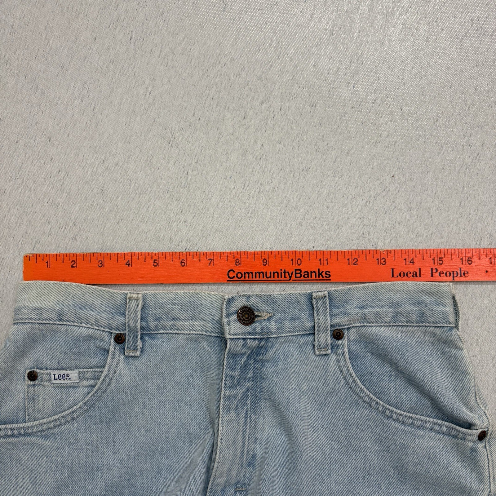 Vintage 90s Lee MR Womens High Rise Mom Pants Jeans Size 12 S USA Blue Faded