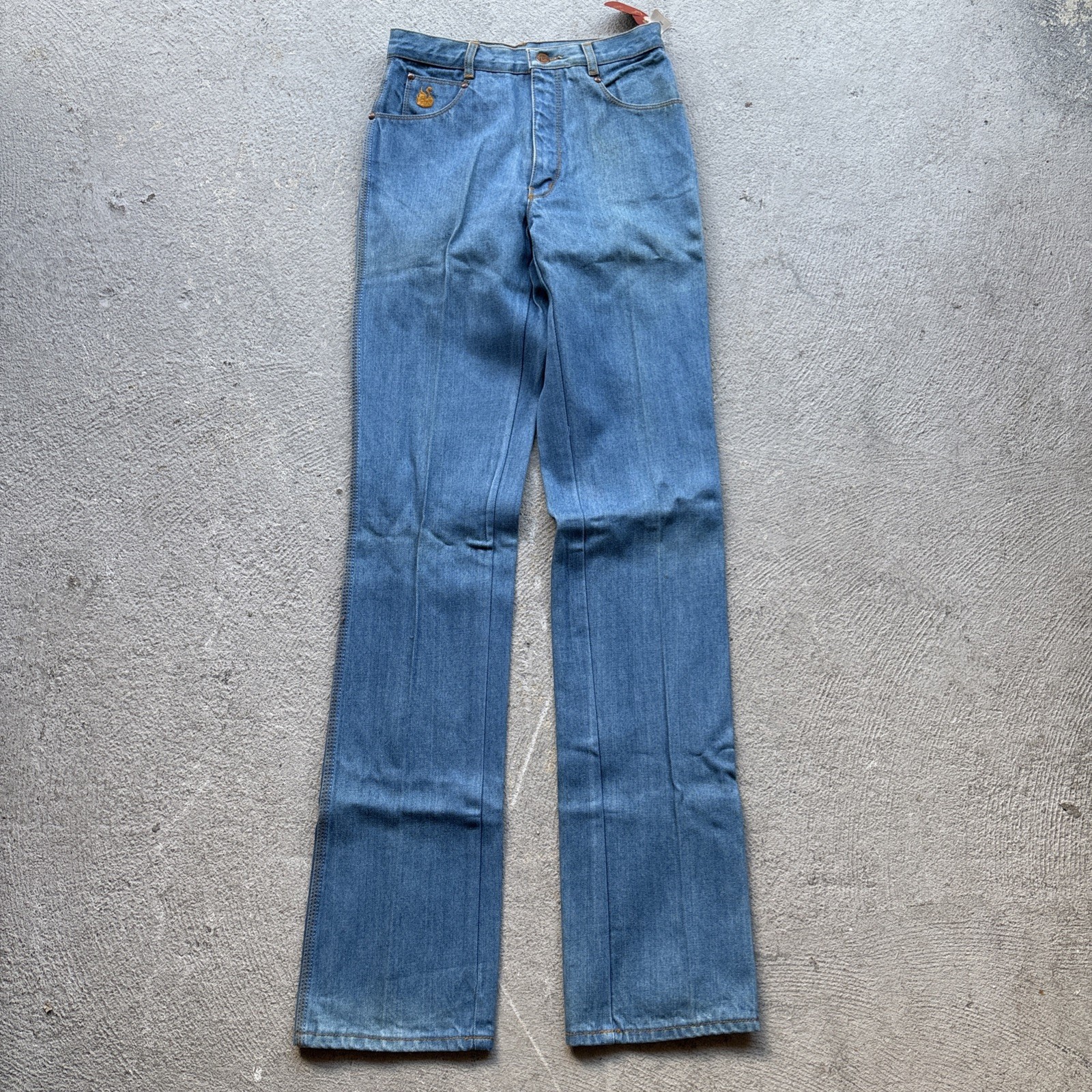 Lot Of 2 70s Deadstock Gloria Vanderbilt Murjani Jeans Womens Denim Sz 8 Vintage