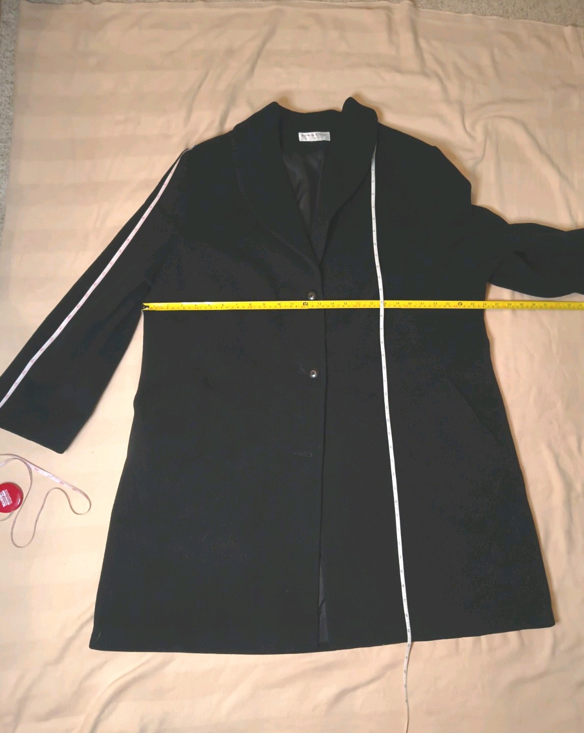 Vintage Wool Women’s XL Coat Long Black – Preston York Old Money Preppy Read-D22