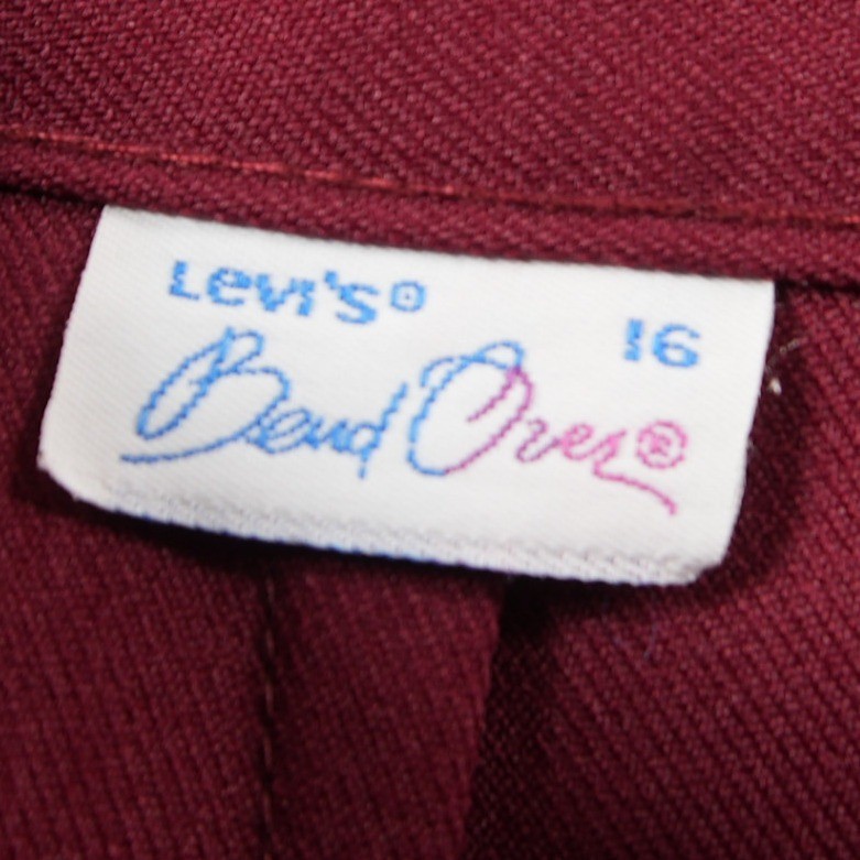 Vintage 90s Levi’s Western Bend Over High Rise Straight Leg Women Dress Pants 16