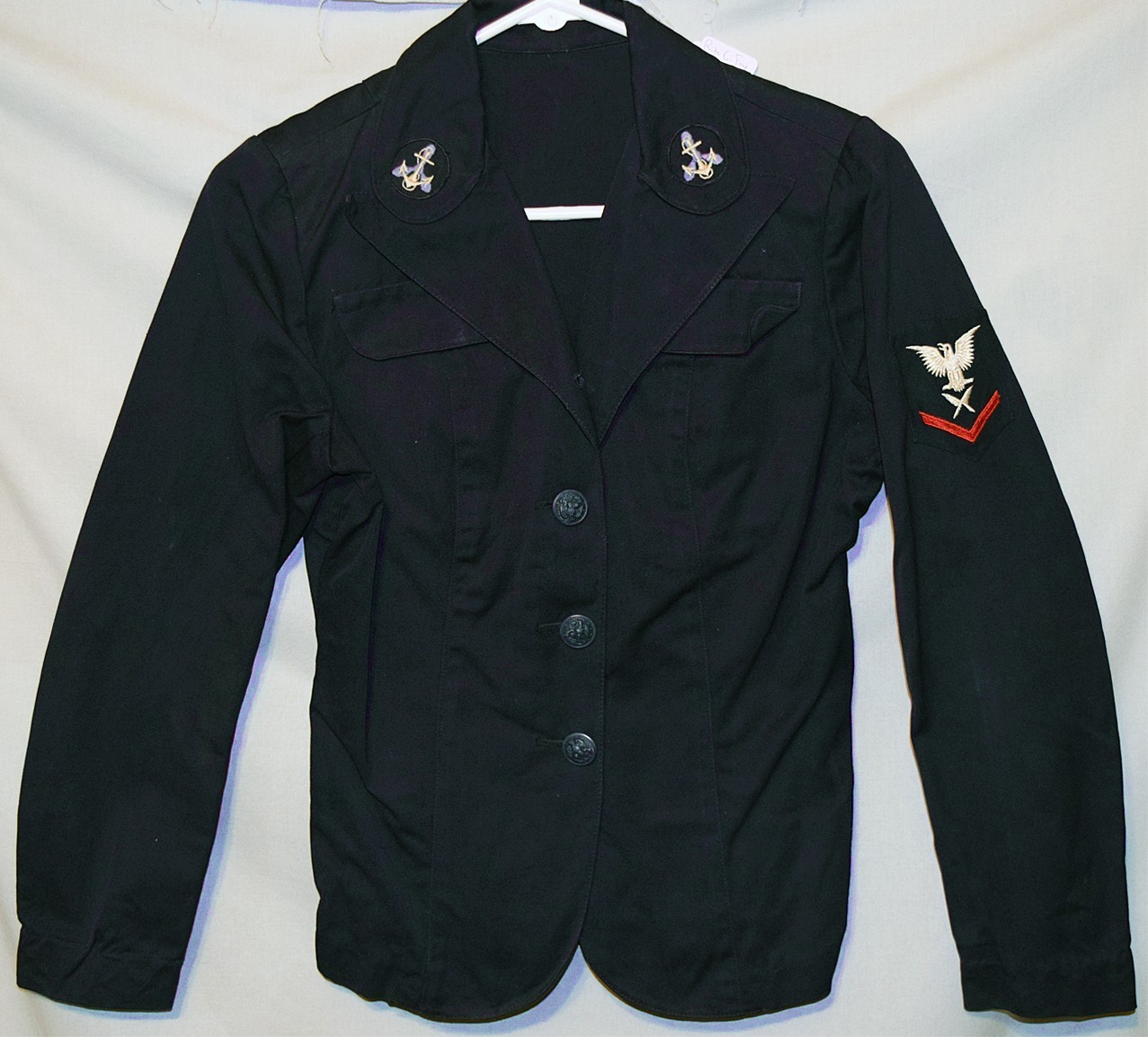 WWII -US Navy WAVES- Vintage Women’s ID’d Military Uniform Coat/Jacket w/Photo