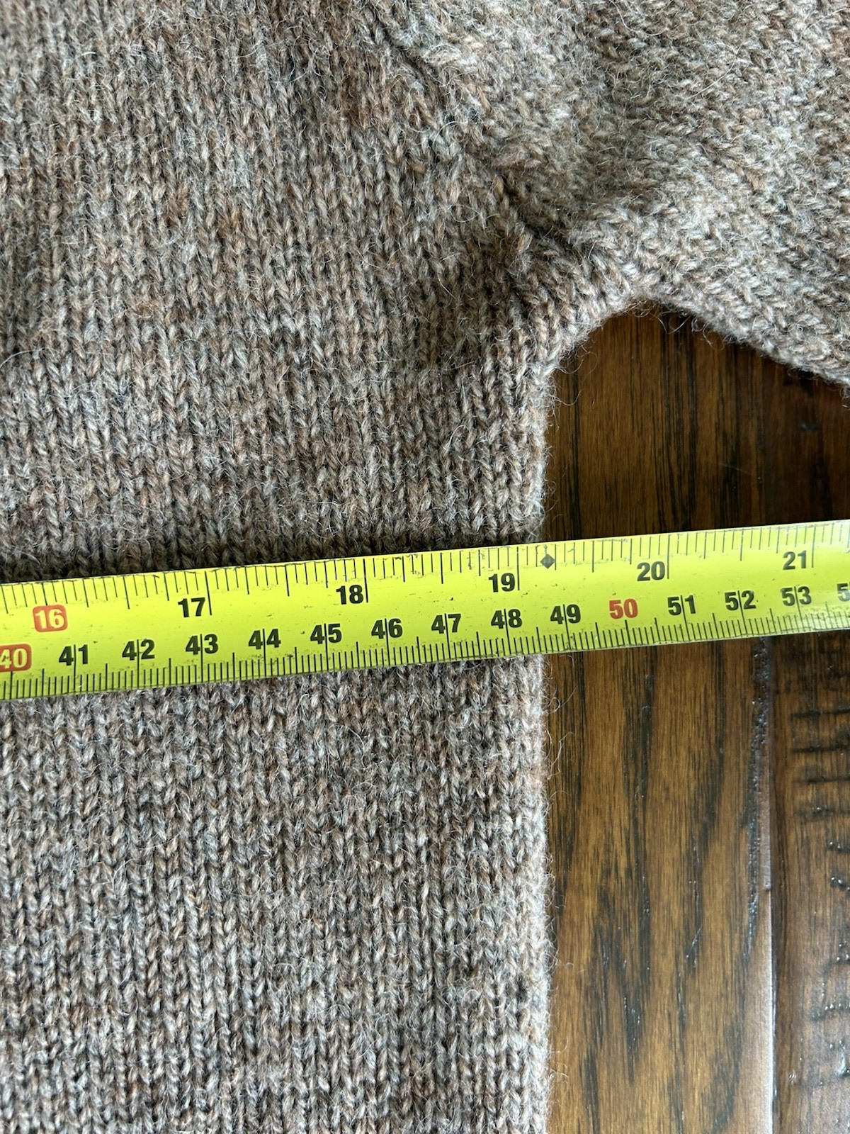 Vintage 80’s McGregor Wool Sweater Womens Argyle Sz. L Pullover Brown Diamond