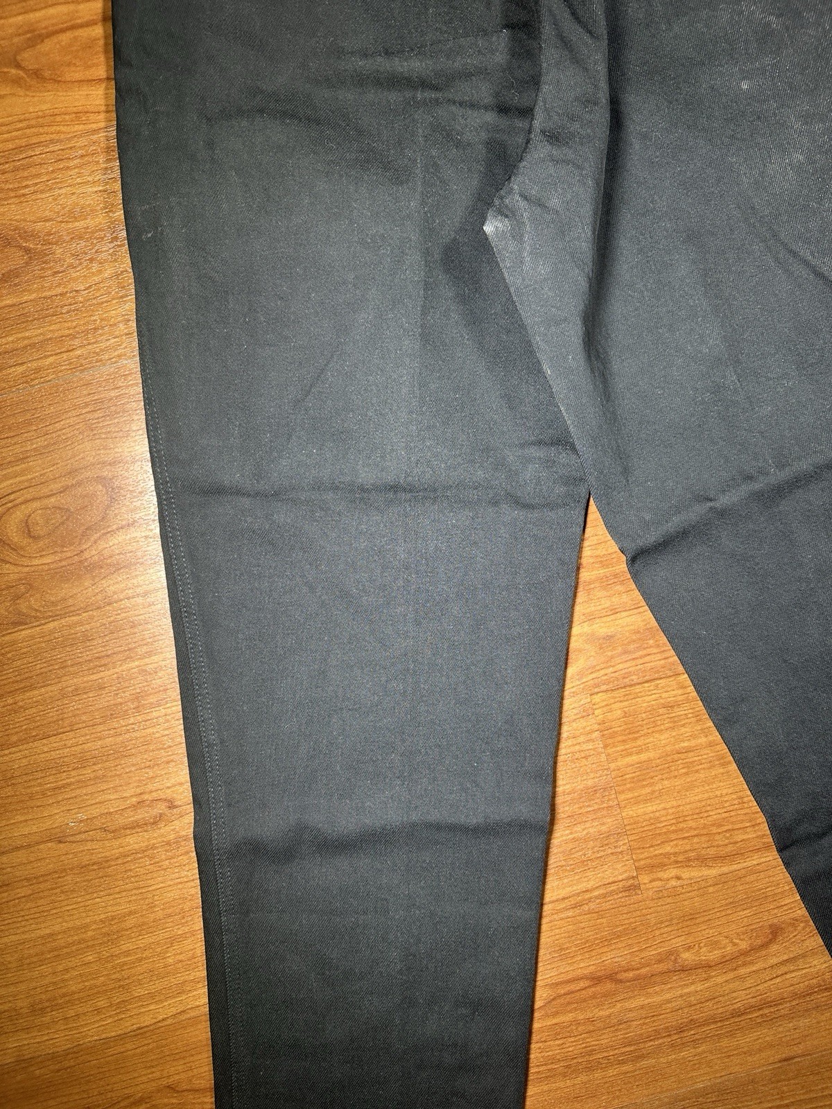 Vintage 80s Rockies Black Western Jeans Womens 15 33×36 USA Bareback 17