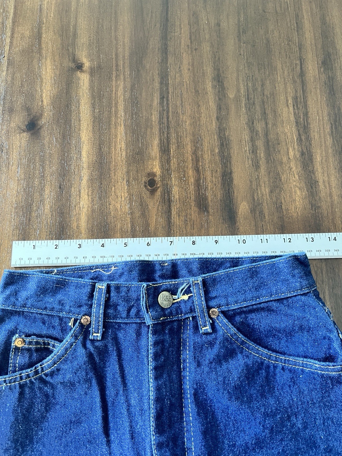 Vintage 80s Lee Riders Jeans Made in USA -High Waist -Union Made- Measured 26×29