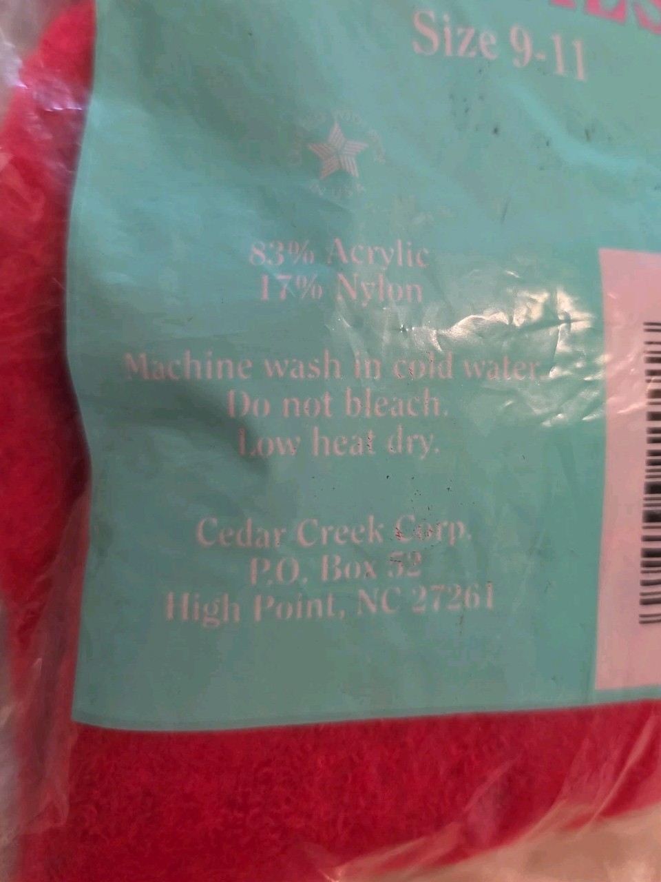 2 NIP VINTAGE LADIES BRUSHED BOOTIES RED 9-11 NEW! Fitted Heel Cedar Creek Red