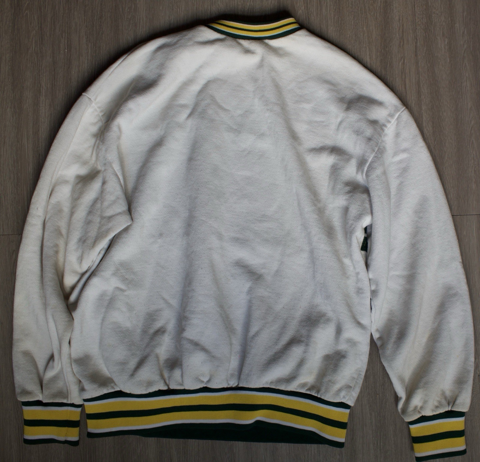 Vintage Baylor Bears Varsity Spirit Fashions Sweater Knit Accents Made In Usa XL