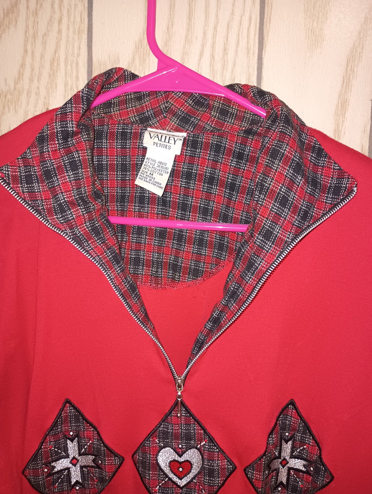 Vintage Women’s 80s Casual Top.Cotton Polyester.Fun Funky Typical 80s Vibe.